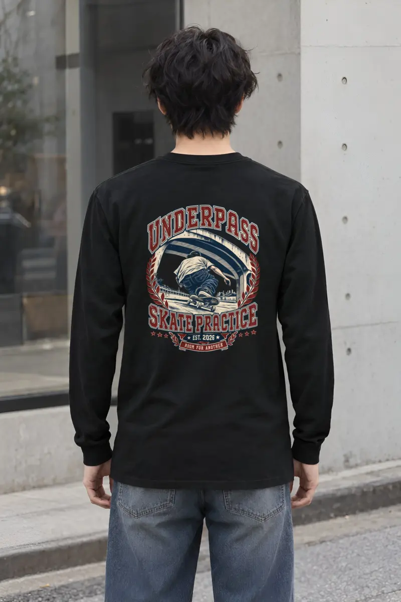 "Underpass Skate Practice" Unisex Longsleeve T-shirt
