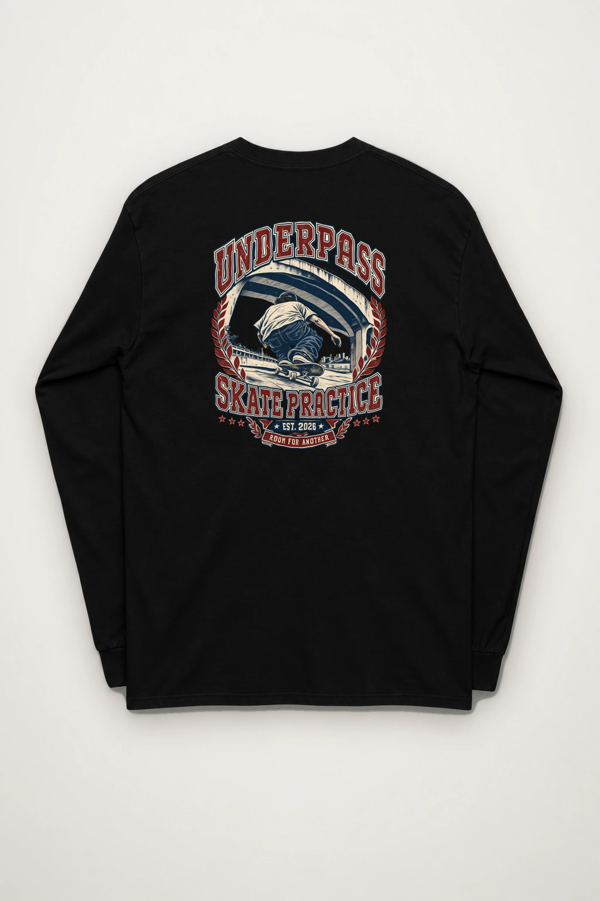 "Underpass Skate Practice" Unisex Longsleeve T-shirt