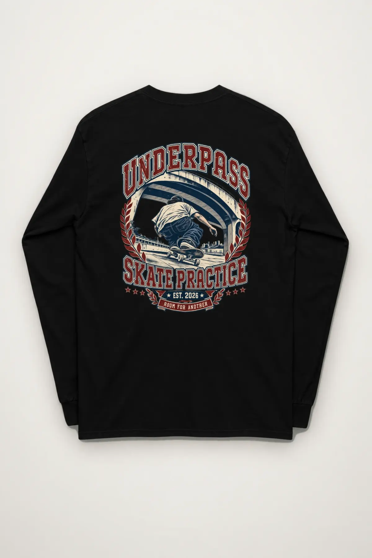 "Underpass Skate Practice" Unisex Longsleeve T-shirt