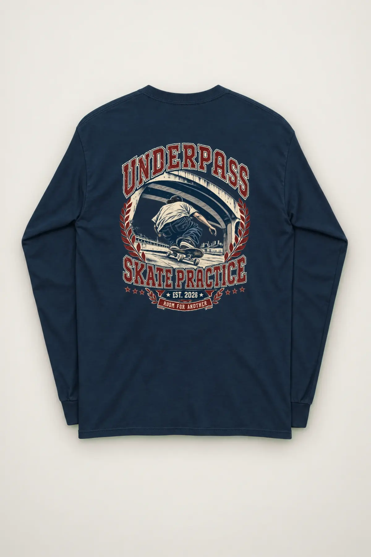 "Underpass Skate Practice" Unisex Longsleeve T-shirt