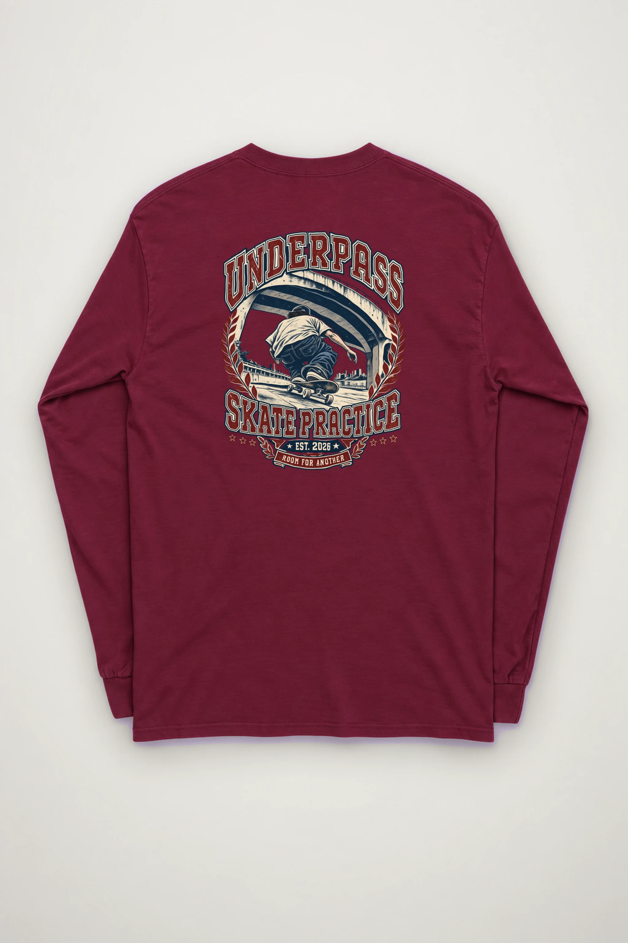 "Underpass Skate Practice" Unisex Longsleeve T-shirt