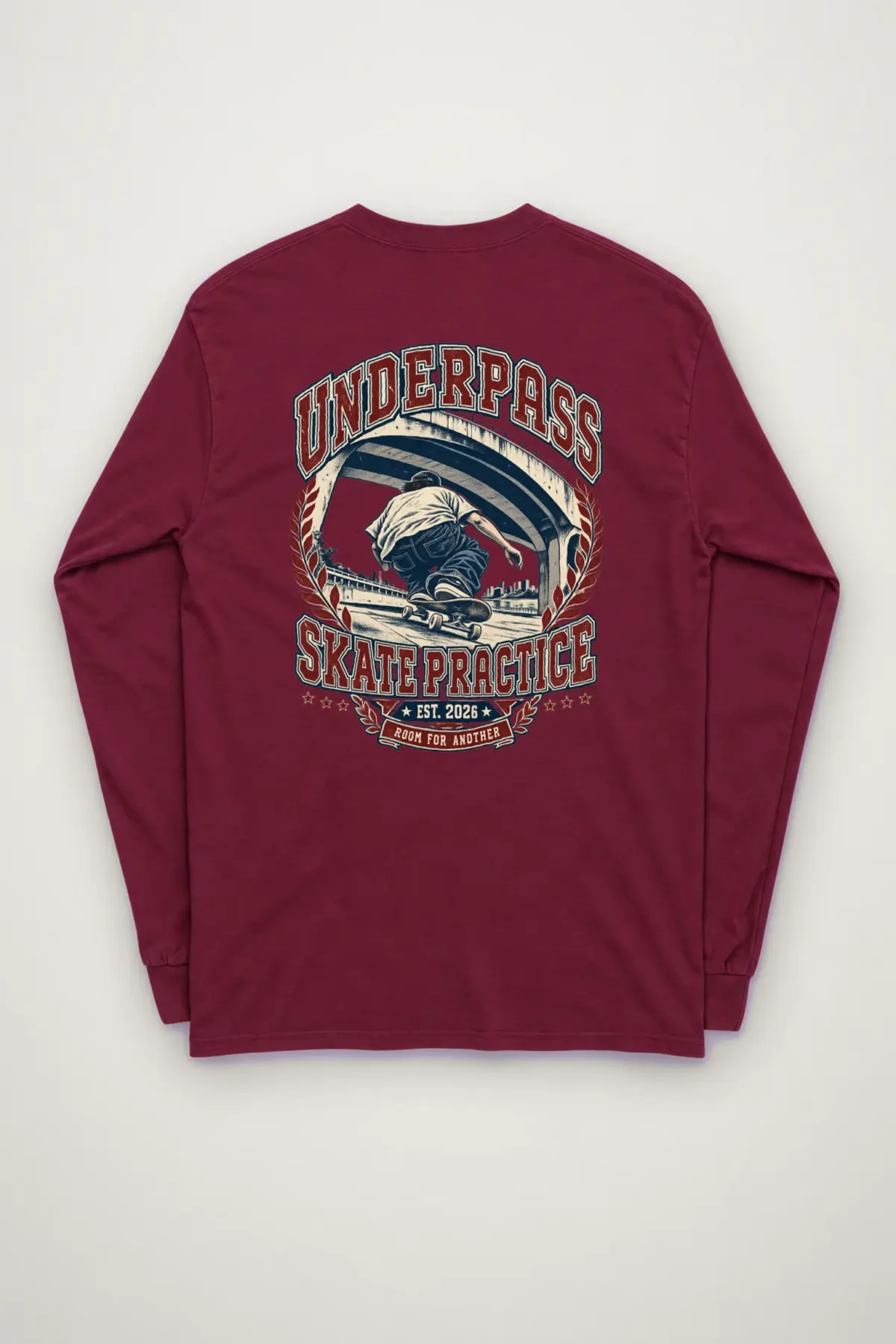 "Underpass Skate Practice" Unisex Longsleeve T-shirt