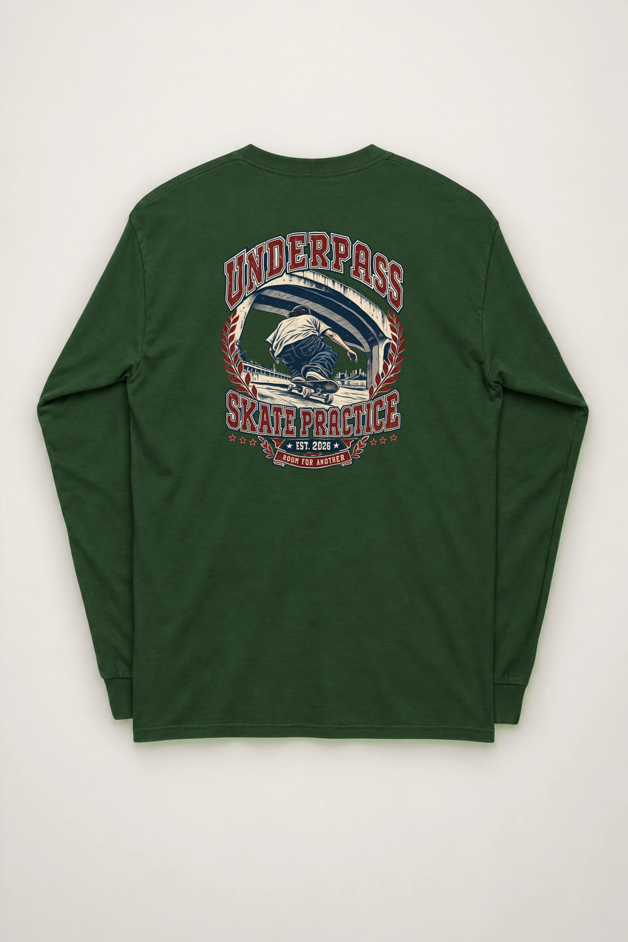 "Underpass Skate Practice" Unisex Longsleeve T-shirt
