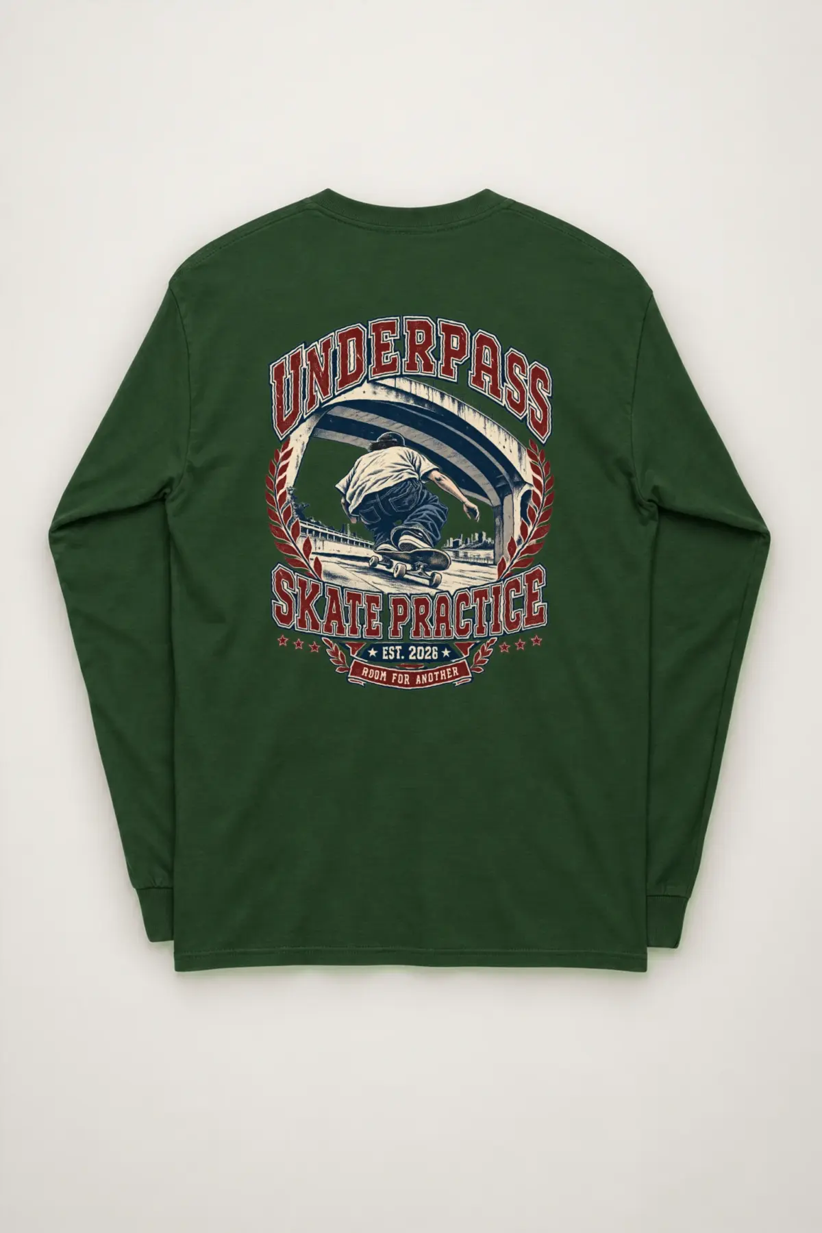 "Underpass Skate Practice" Unisex Longsleeve T-shirt