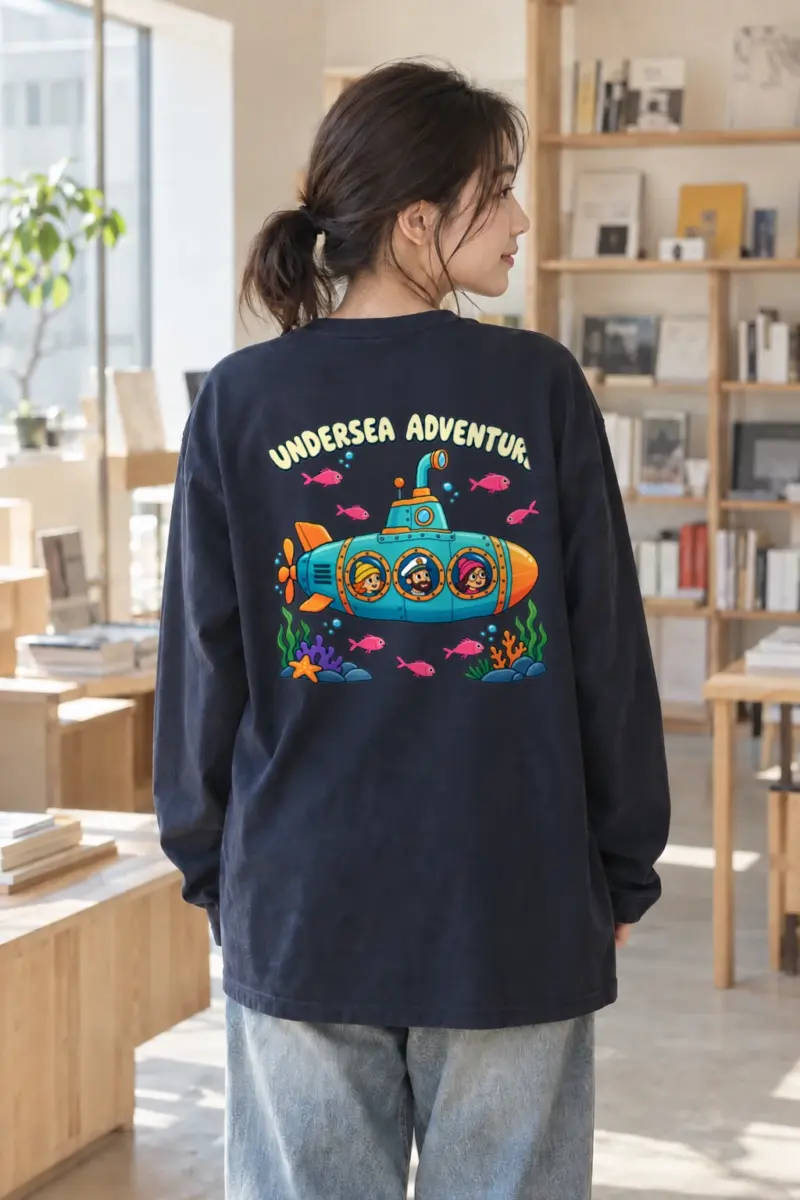 "Undersea Adventure" Unisex Longsleeve T-shirt