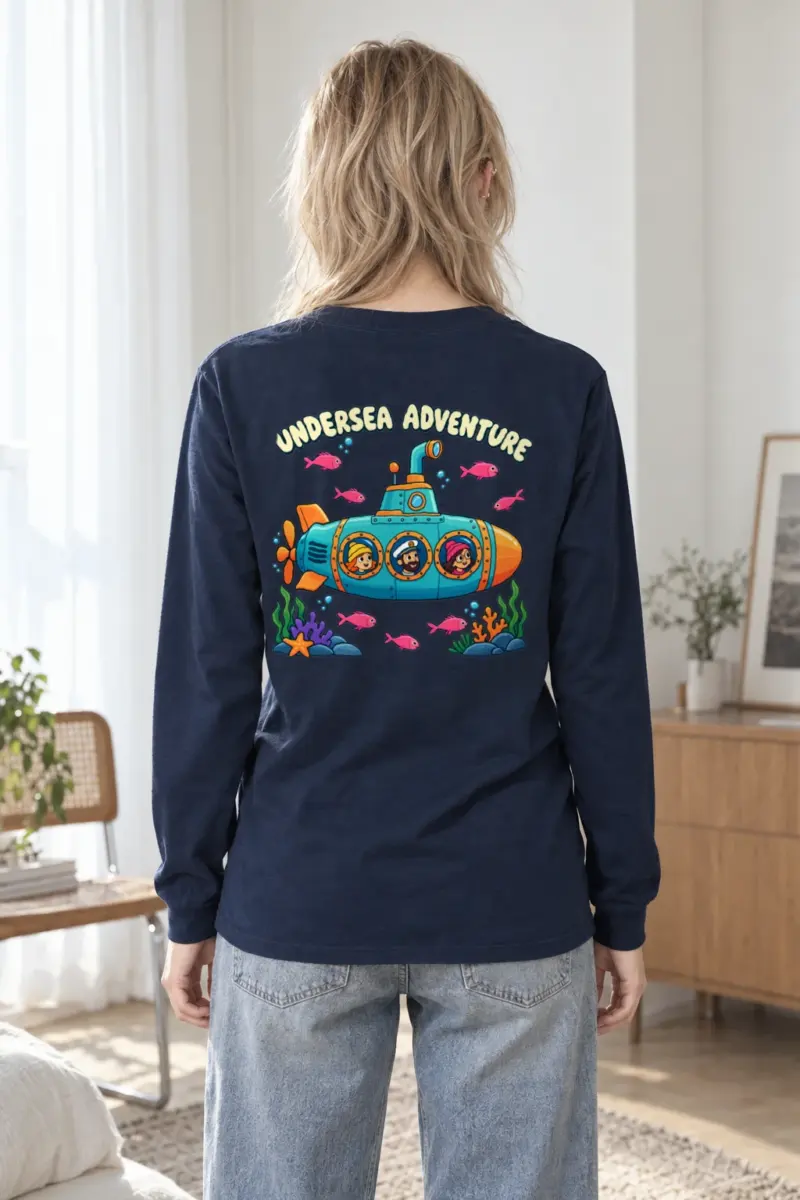 "Undersea Adventure" Unisex Longsleeve T-shirt
