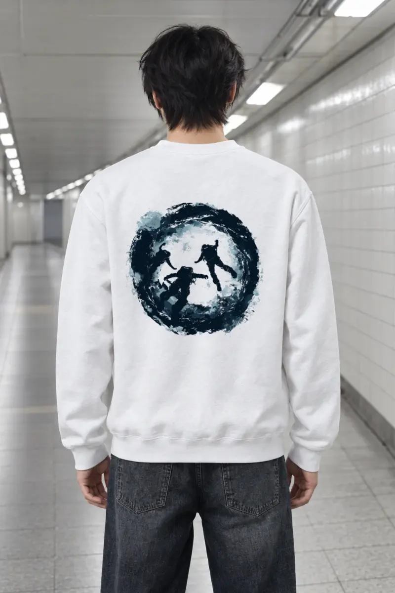 "Underwater Vortex Divers" Heavy Blend Unisex Crewneck Sweatshirt