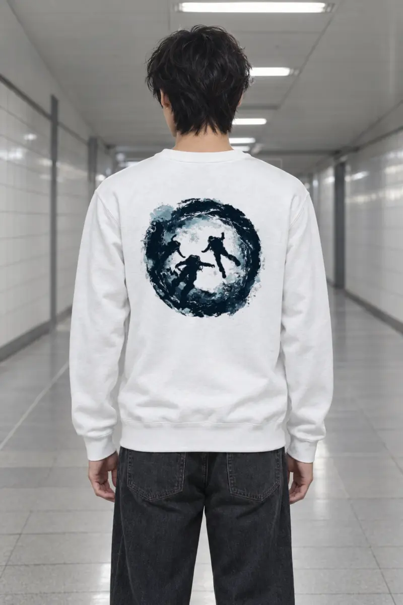 "Underwater Vortex Divers" Heavy Blend Unisex Crewneck Sweatshirt