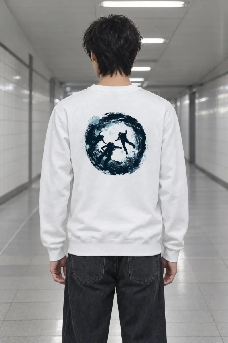 "Underwater Vortex Divers" Heavy Blend Unisex Crewneck Sweatshirt