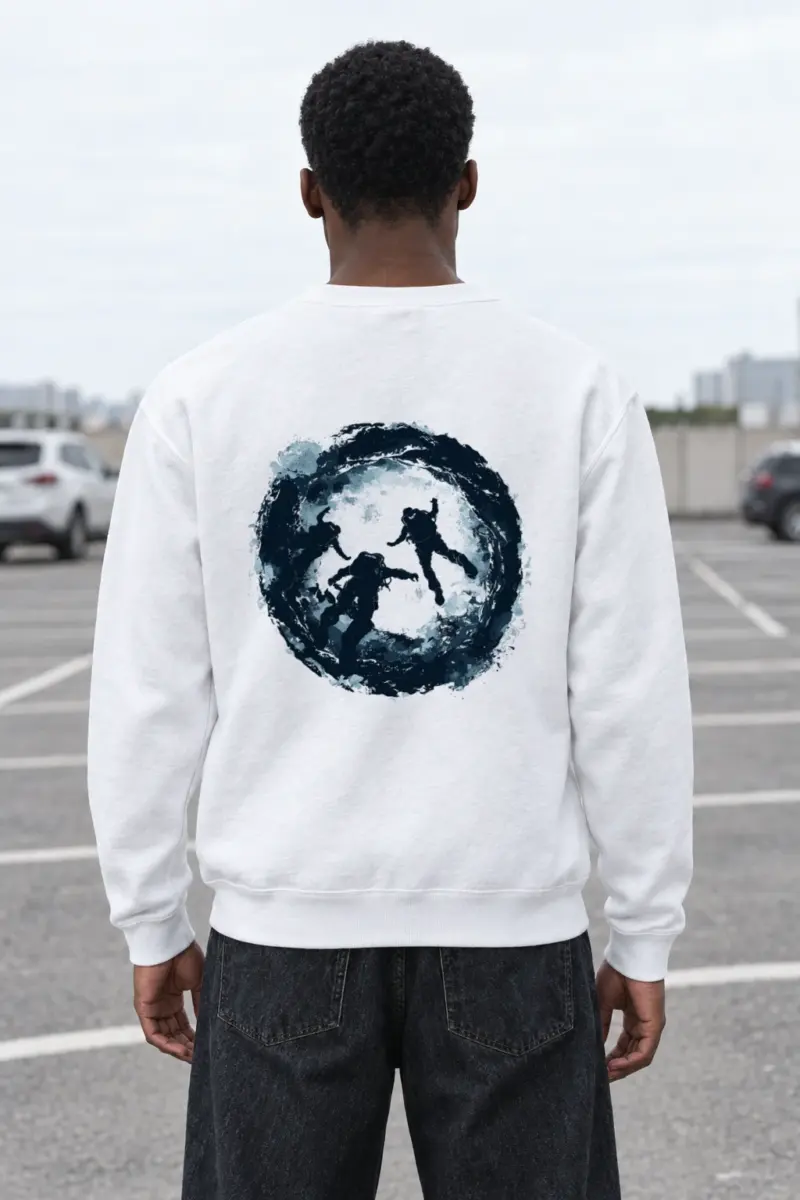 "Underwater Vortex Divers" Heavy Blend Unisex Crewneck Sweatshirt | Gildan 18000