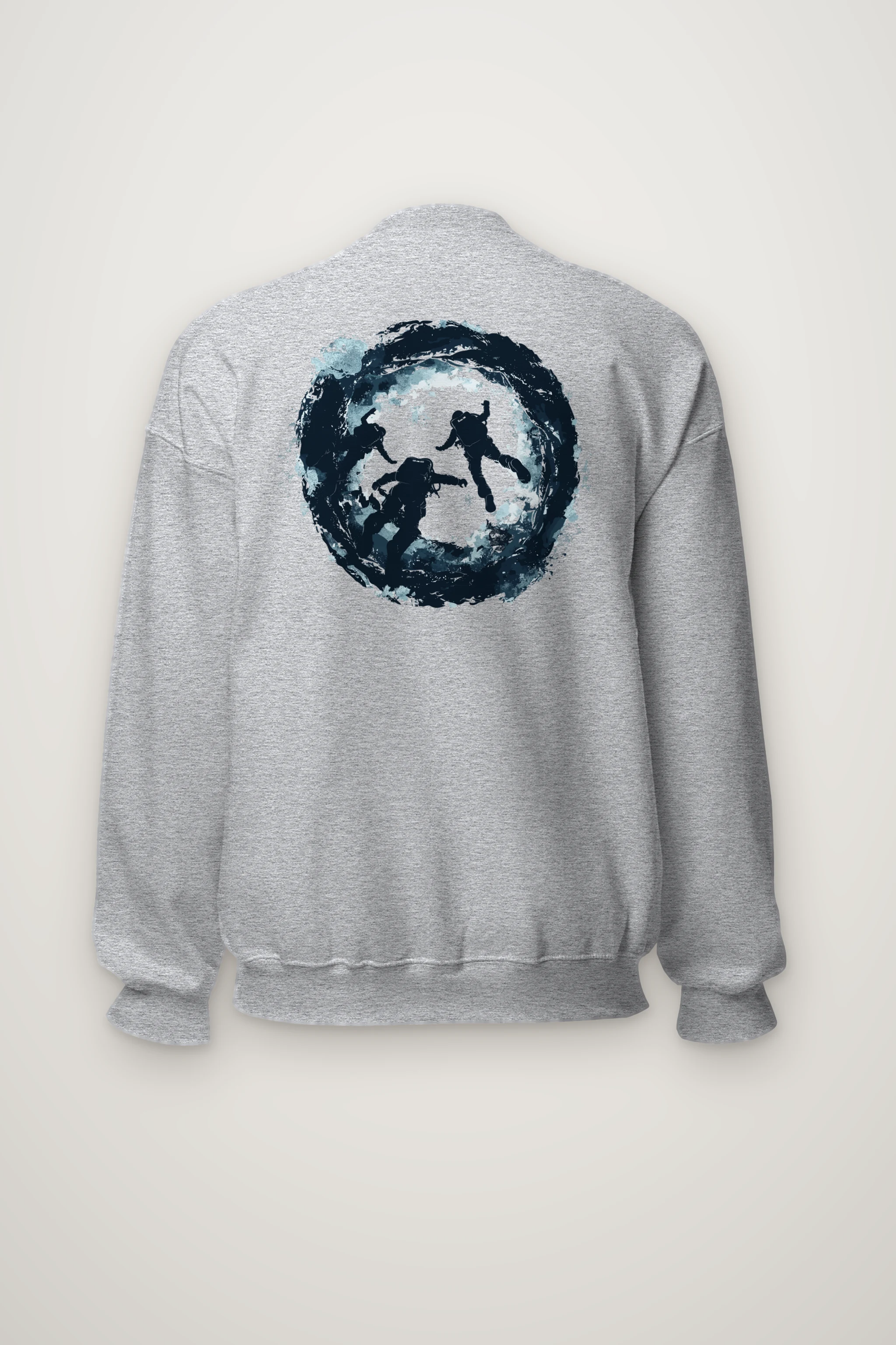 "Underwater Vortex Divers" Heavy Blend Unisex Crewneck Sweatshirt
