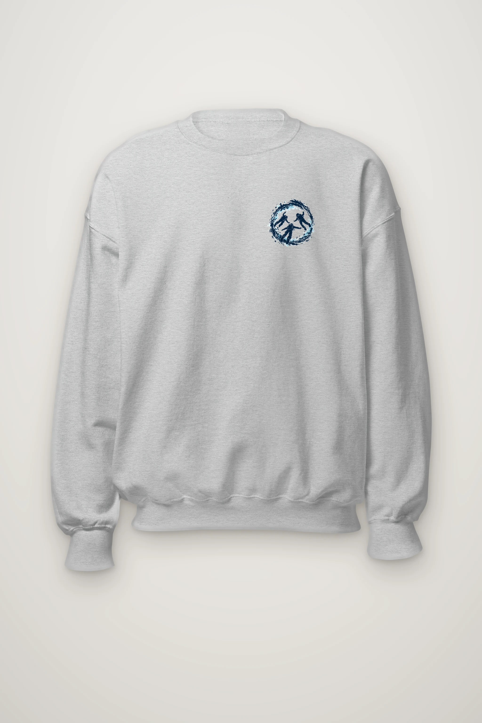 "Underwater Vortex Divers" Heavy Blend Unisex Crewneck Sweatshirt