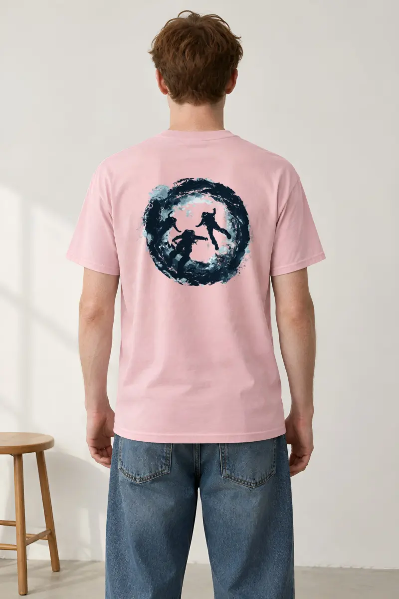 "Underwater Vortex Divers" Heavyweight Unisex Crewneck T-shirt
