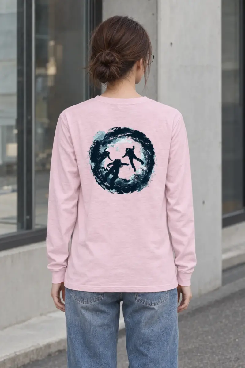 "Underwater Vortex Divers" Unisex Longsleeve T-shirt