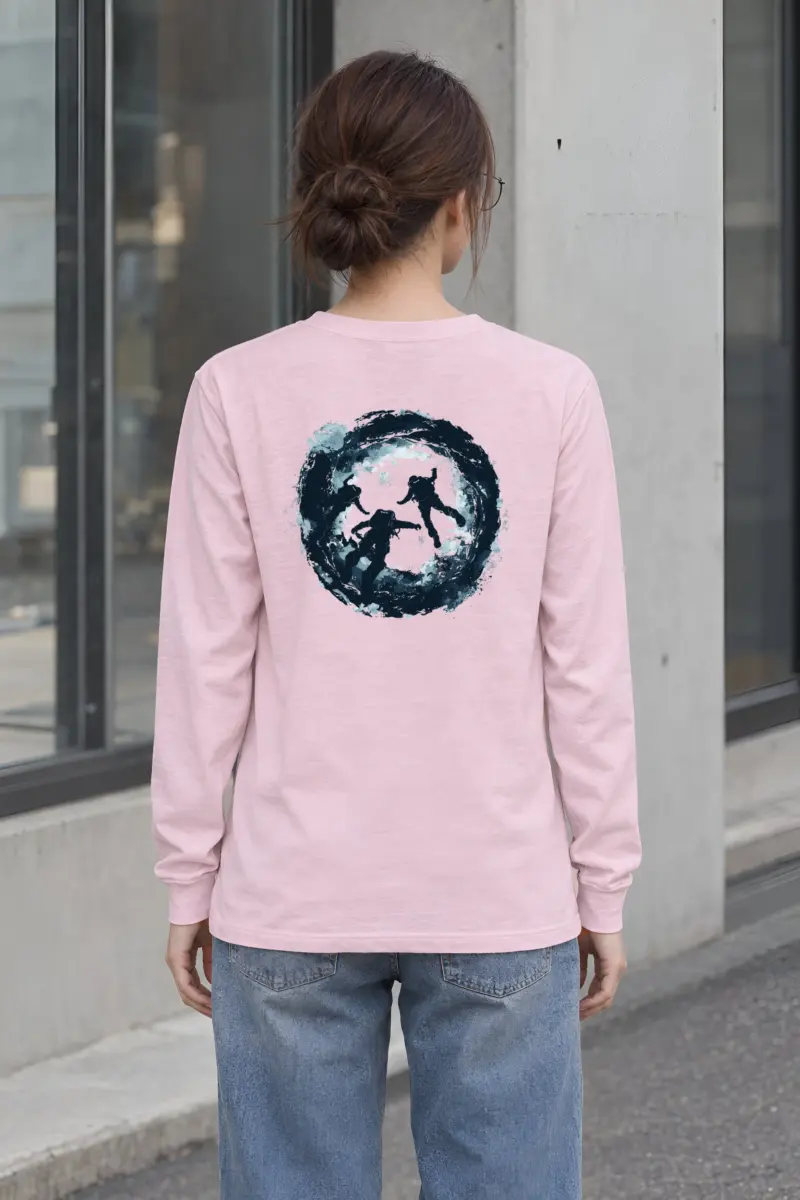 "Underwater Vortex Divers" Unisex Longsleeve T-shirt