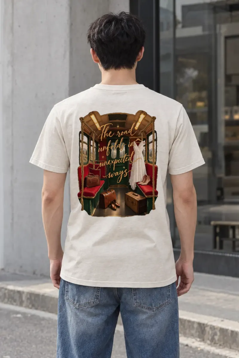 "Unexpected Ways" Heavyweight Unisex Crewneck T-shirt