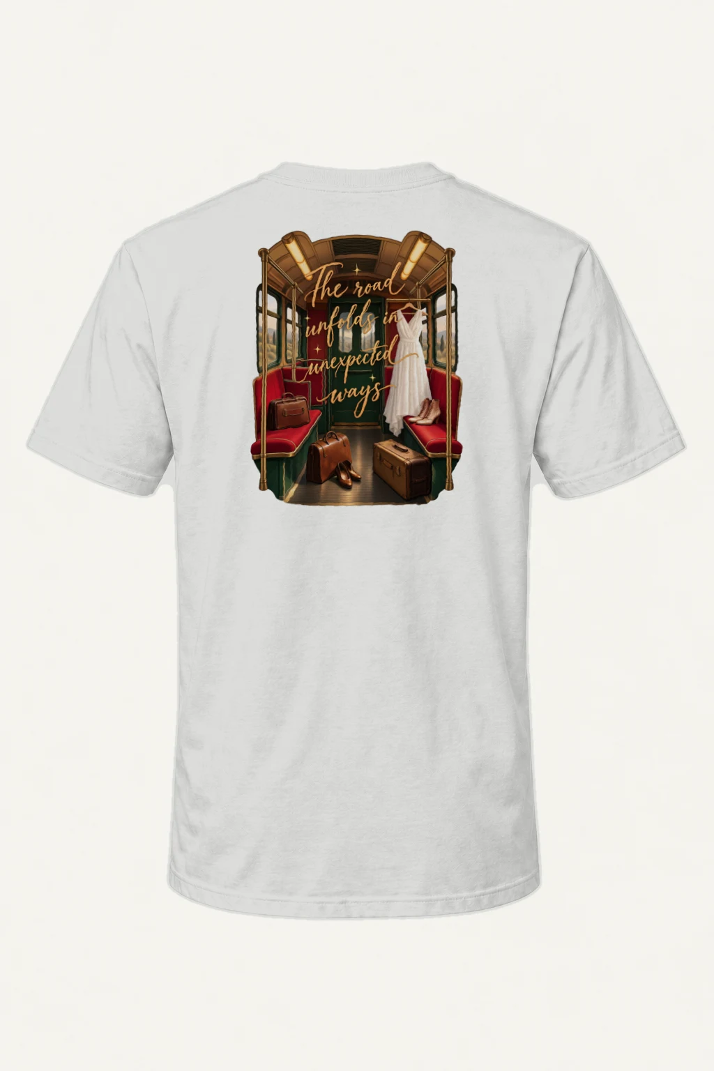 "Unexpected Ways" Heavyweight Unisex Crewneck T-shirt | Gildan 5000