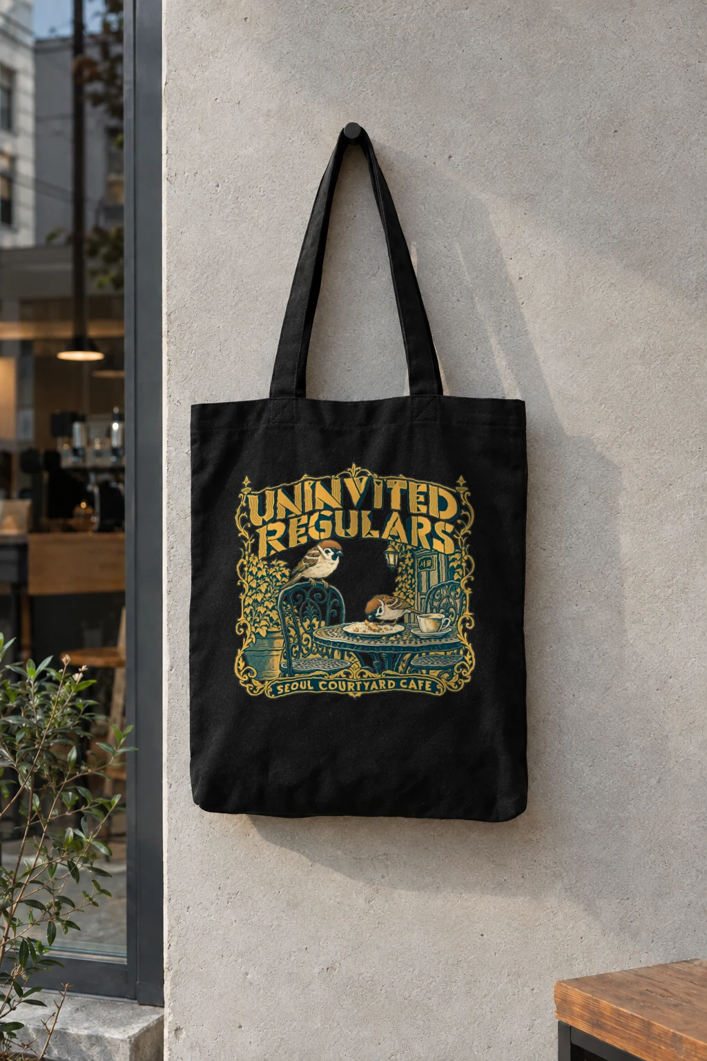 "Uninvited Regulars" Classic Cotton Tote Bag