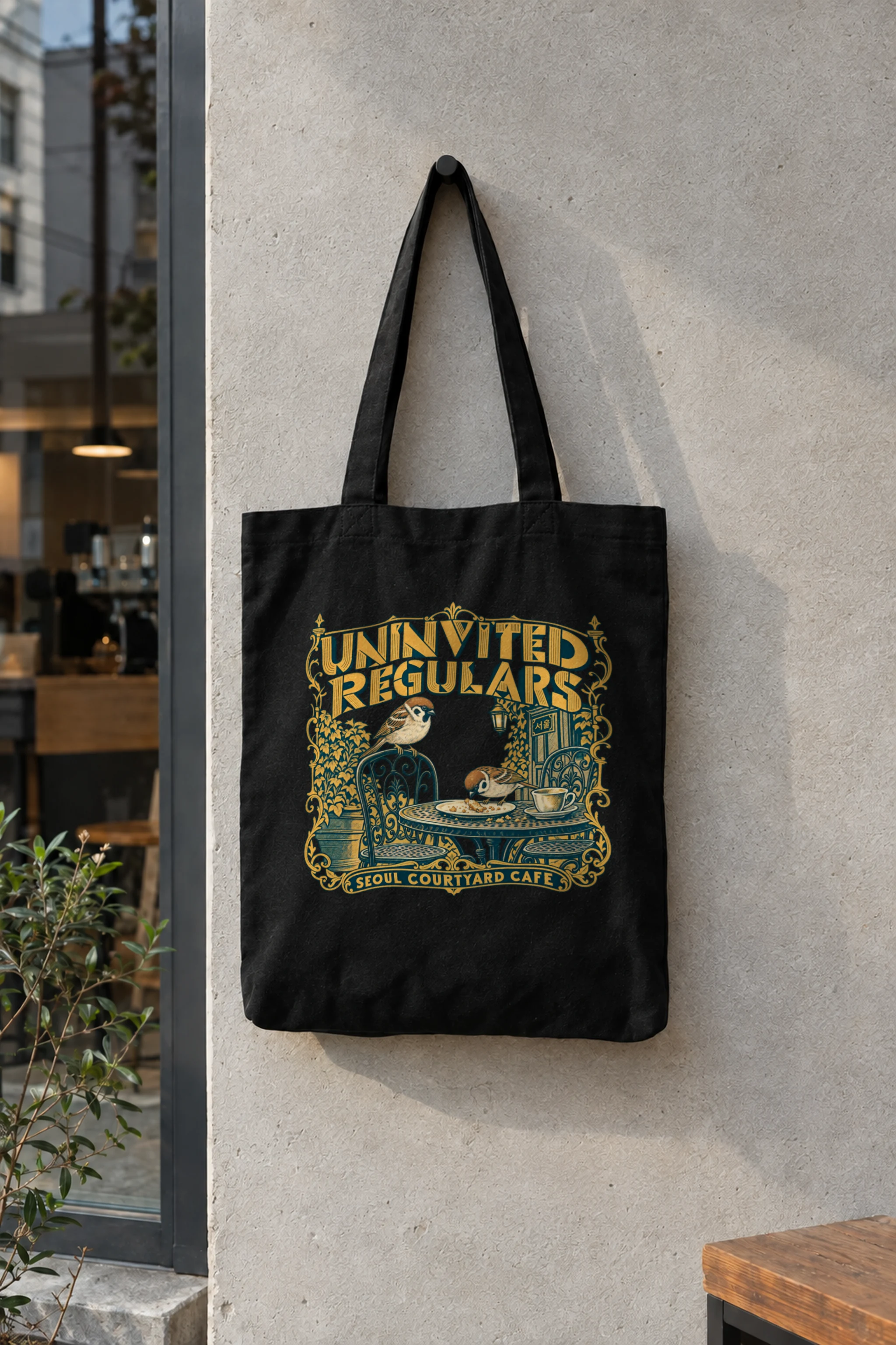"Uninvited Regulars" Classic Cotton Tote Bag