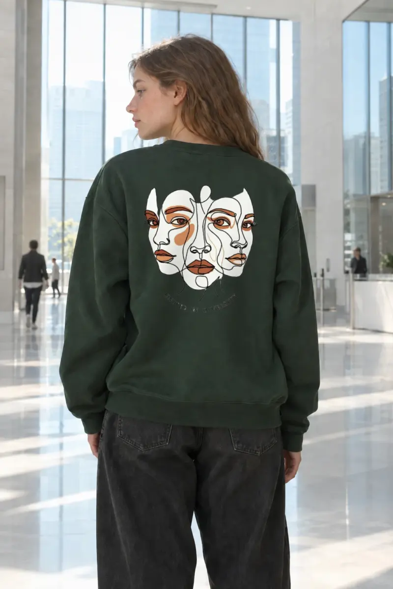 "United In Diversity" Heavy Blend Unisex Crewneck Sweatshirt | Gildan 18000