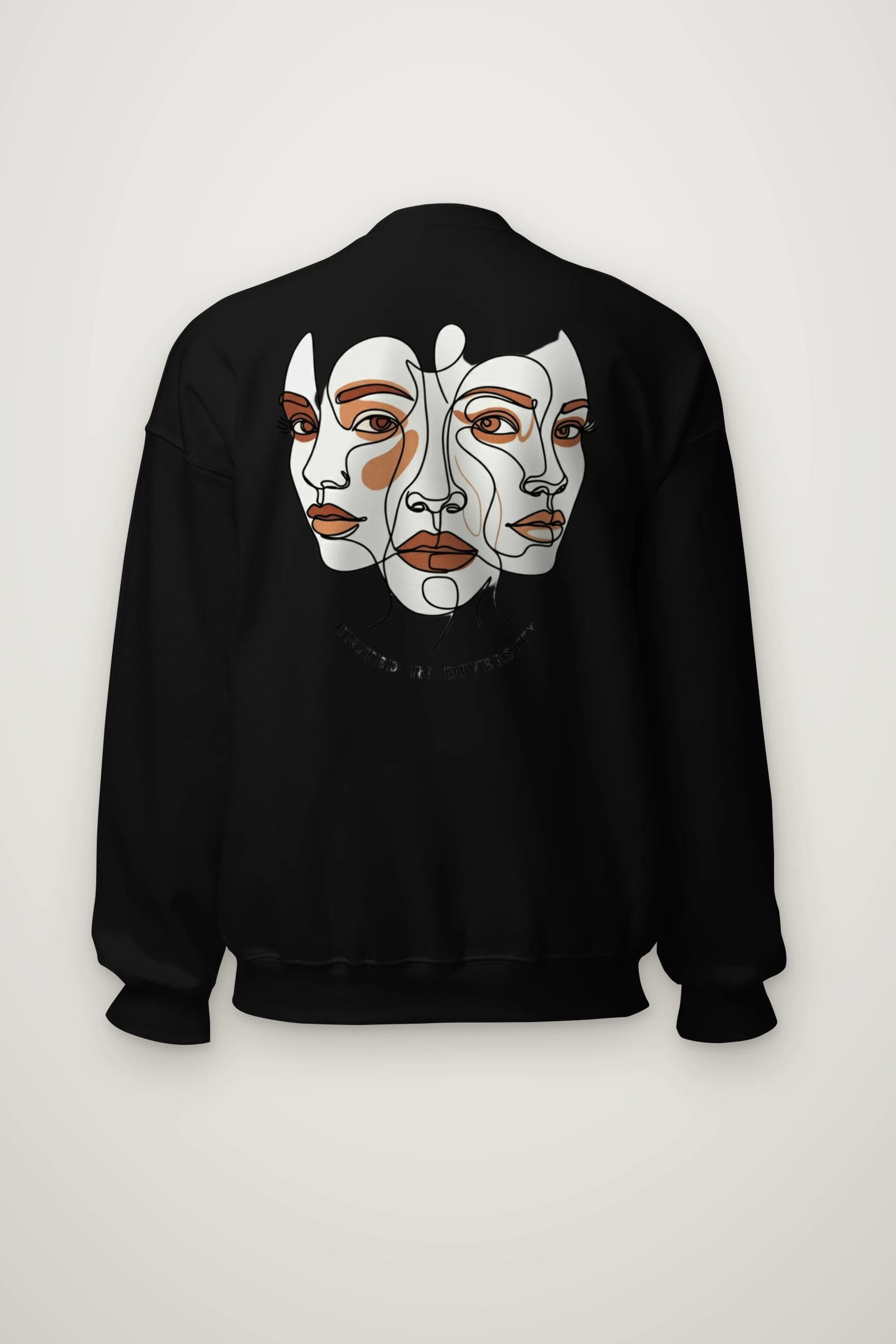 "United In Diversity" Heavy Blend Unisex Crewneck Sweatshirt