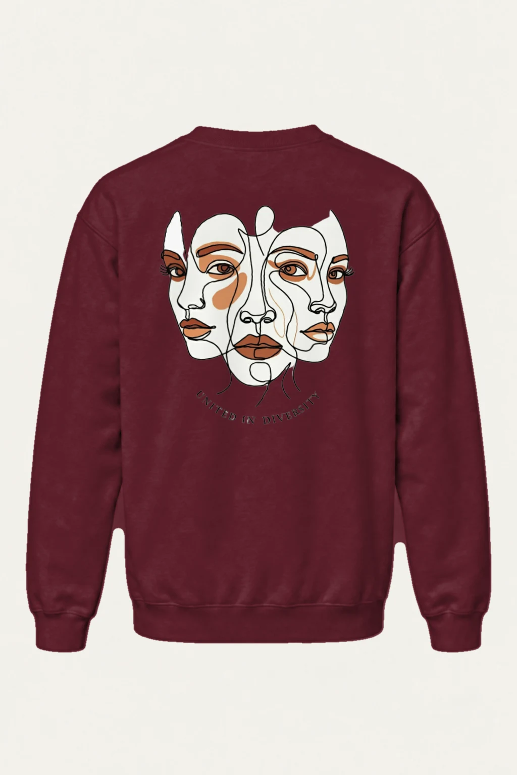 "United In Diversity" Heavy Blend Unisex Crewneck Sweatshirt | Gildan 18000