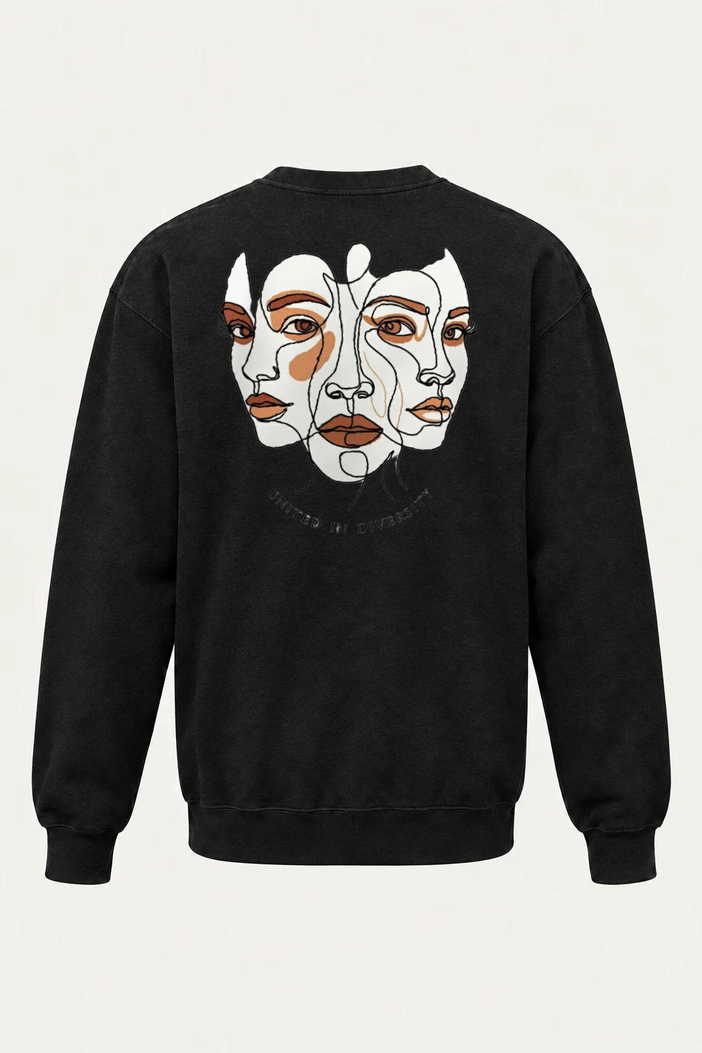 "United In Diversity" Heavy Blend Unisex Crewneck Sweatshirt | Gildan 18000