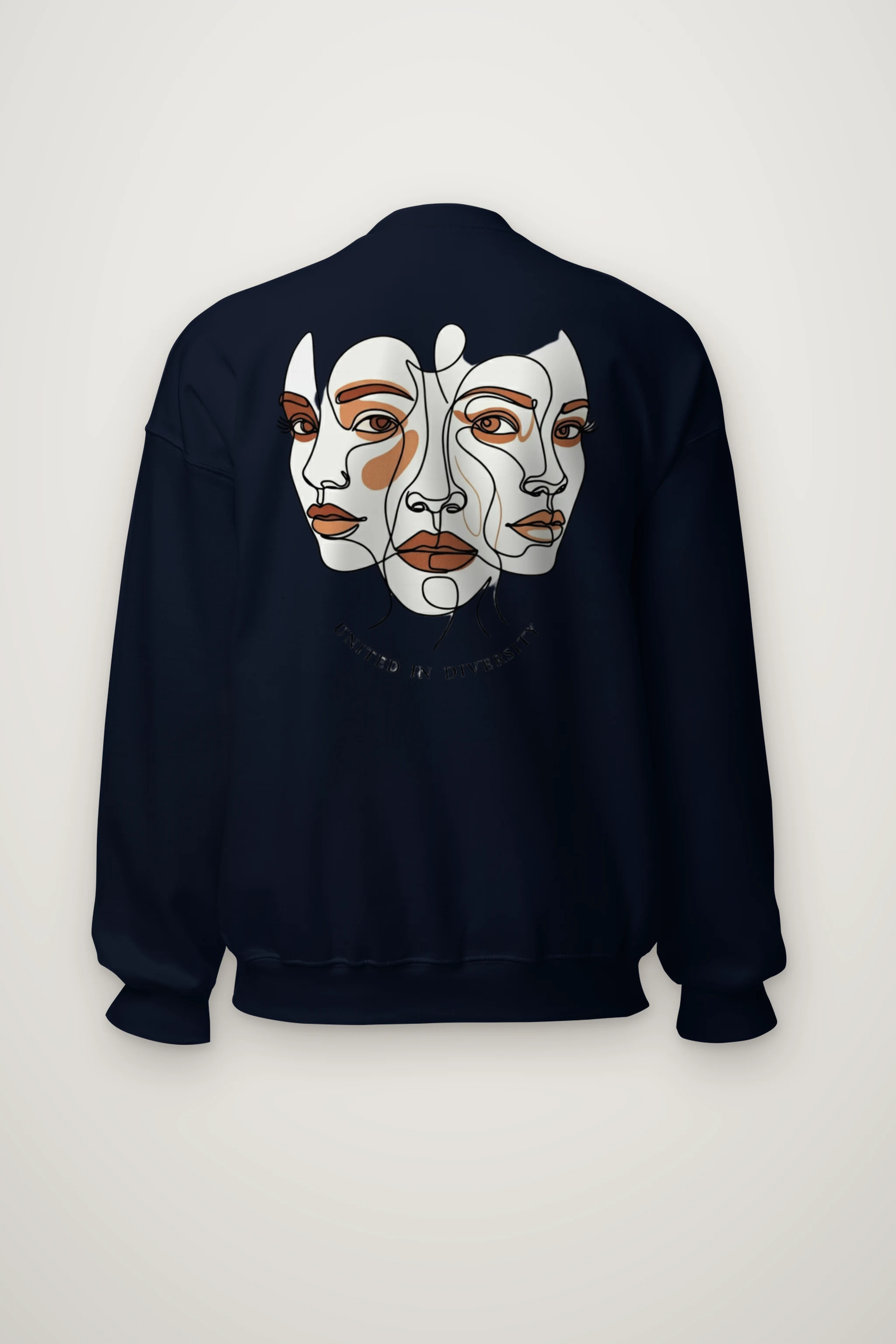 "United In Diversity" Heavy Blend Unisex Crewneck Sweatshirt