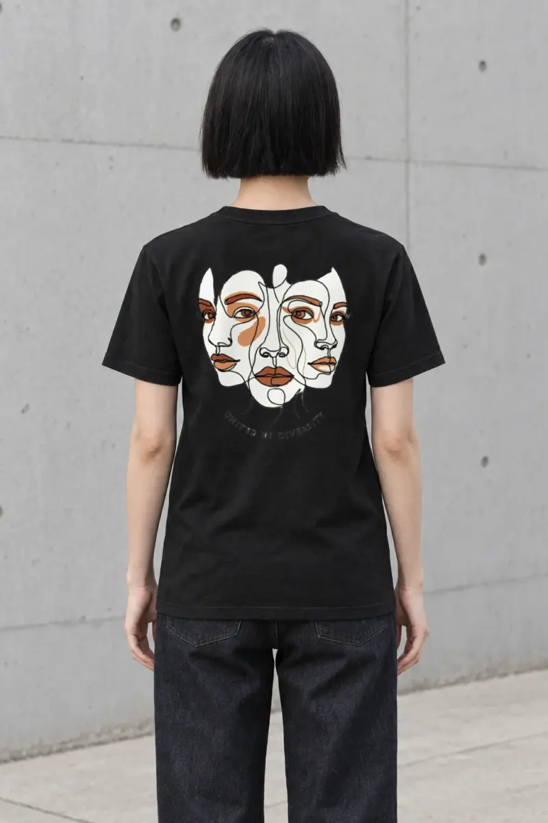 "United In Diversity" Heavyweight Unisex Crewneck T-shirt | Gildan 5000