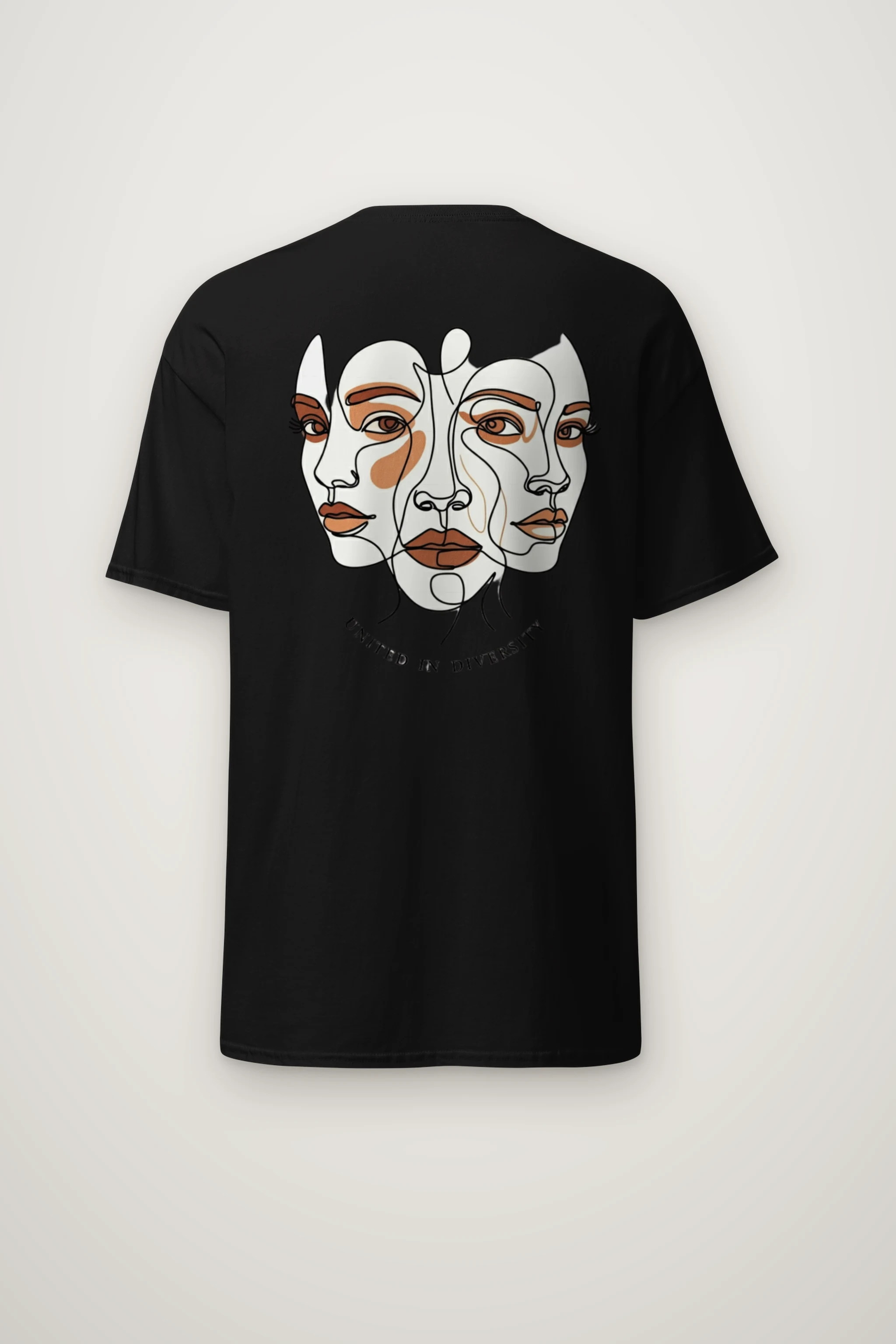 "United In Diversity" Heavyweight Unisex Crewneck T-shirt