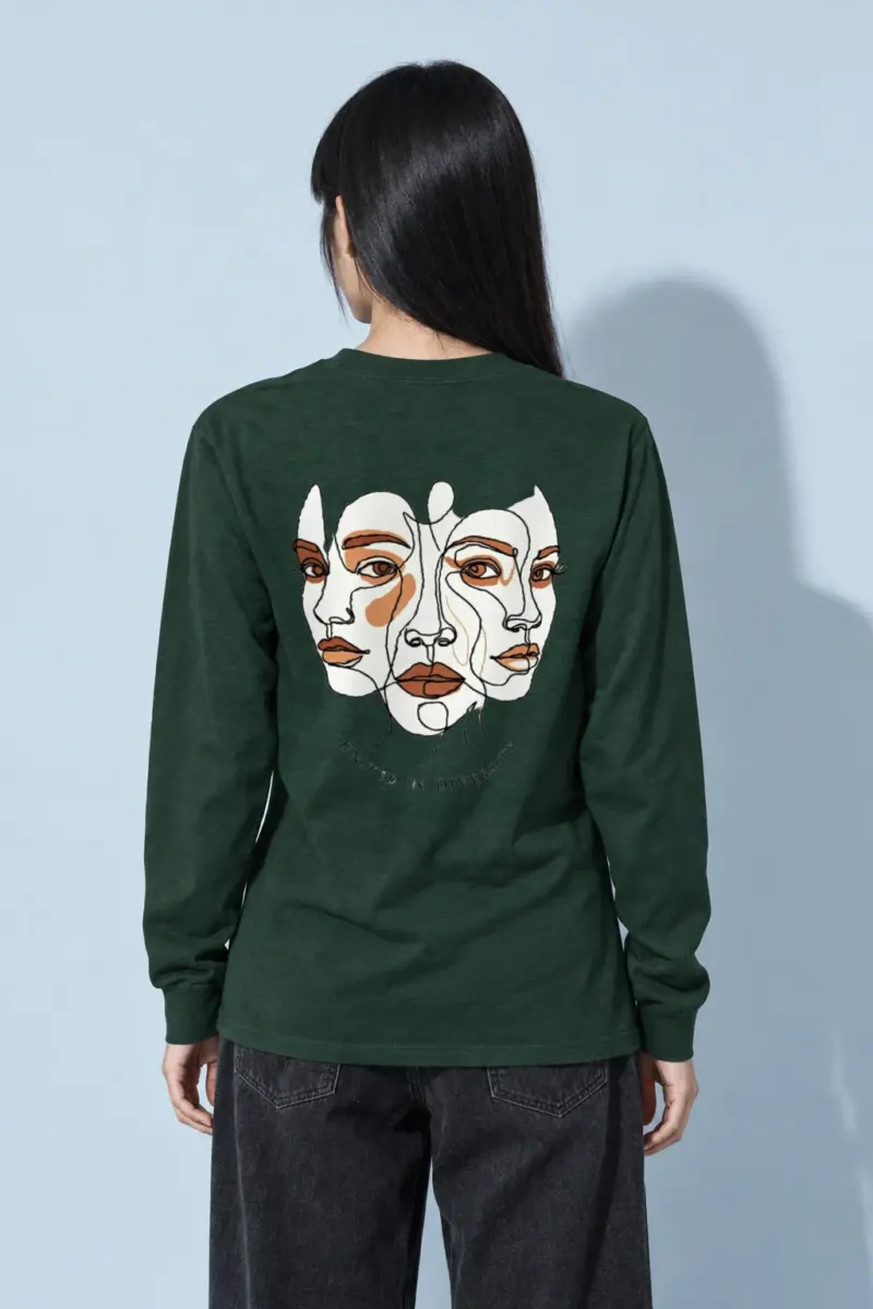 "United In Diversity" Unisex Longsleeve T-shirt
