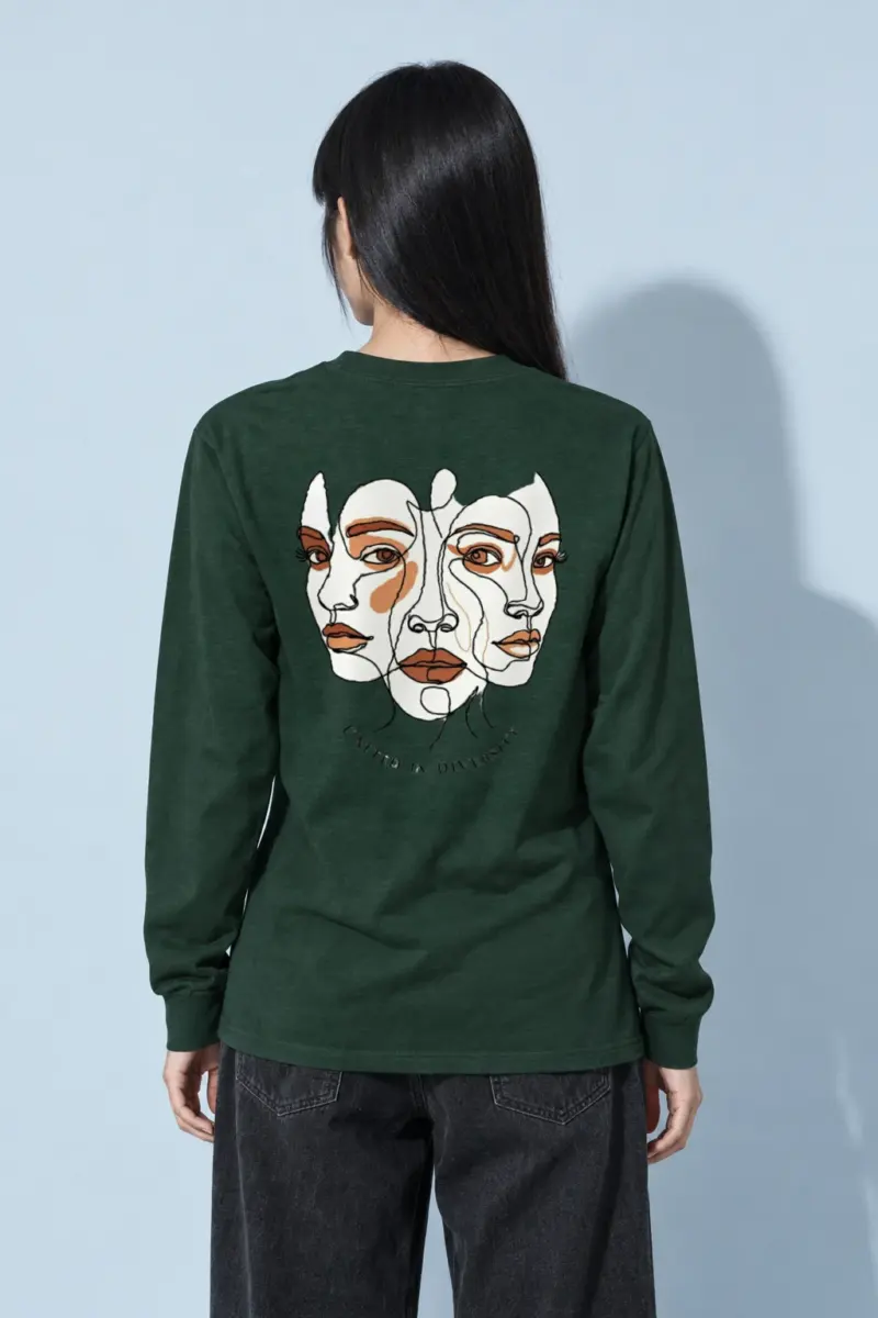 "United In Diversity" Unisex Longsleeve T-shirt