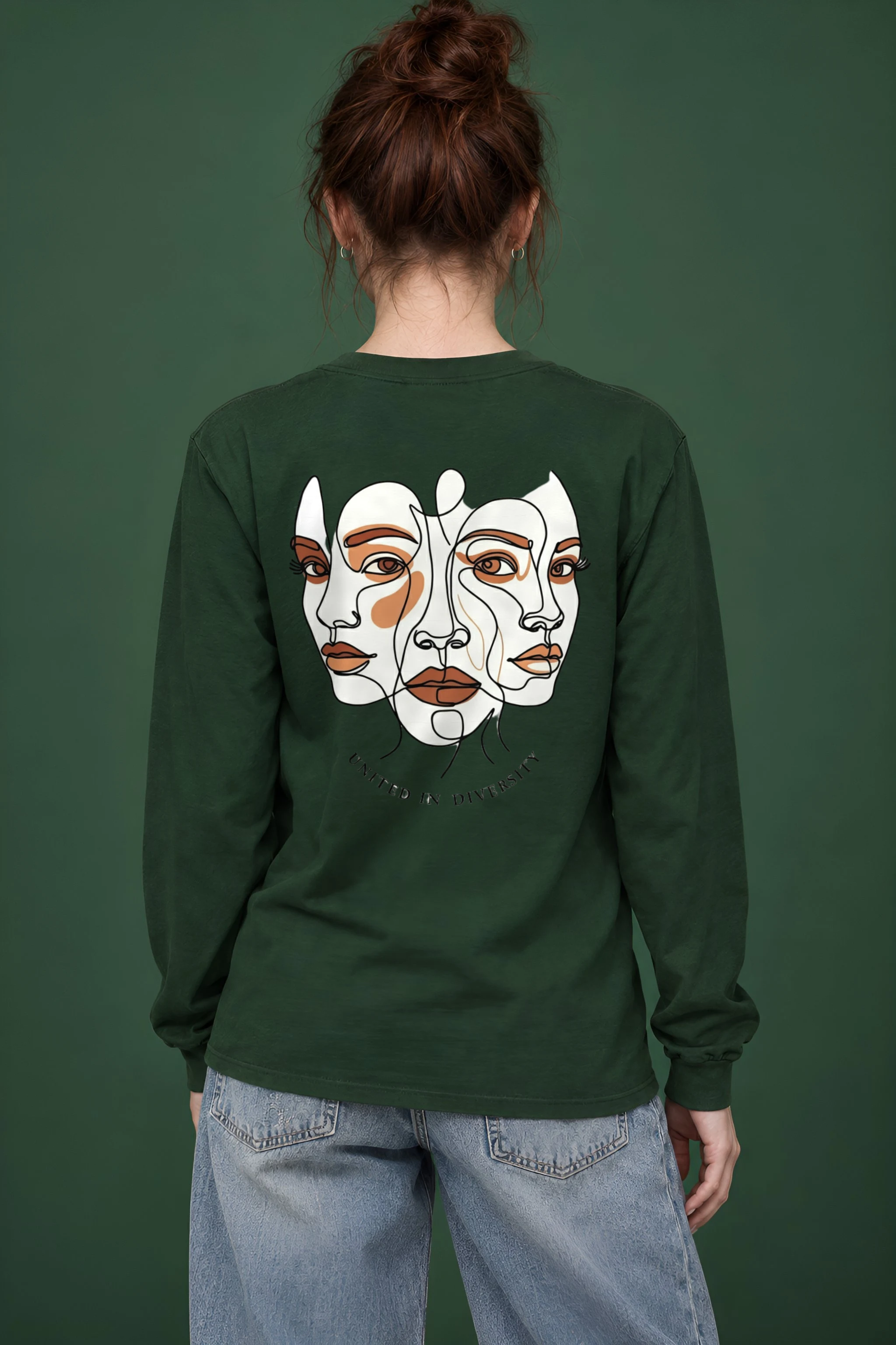 "United In Diversity" Unisex Longsleeve T-shirt