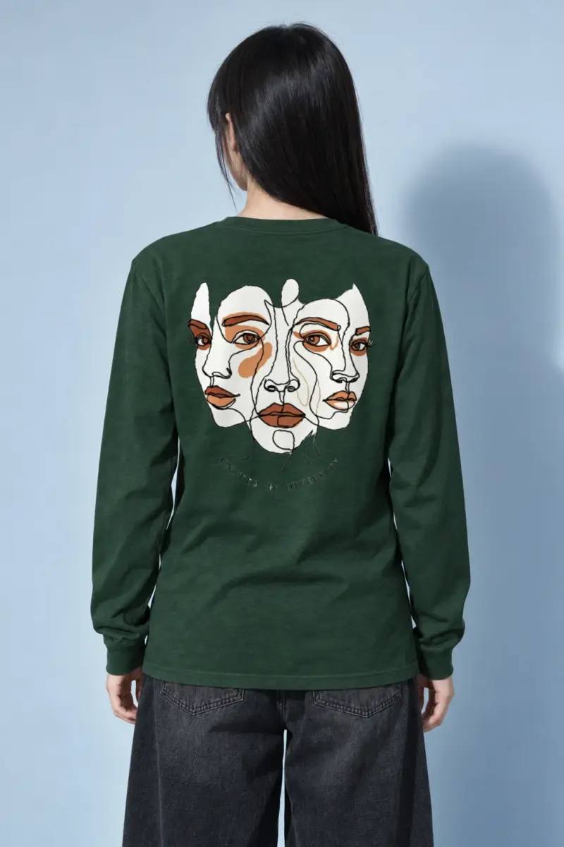 "United In Diversity" Unisex Longsleeve T-shirt | Gildan 2400