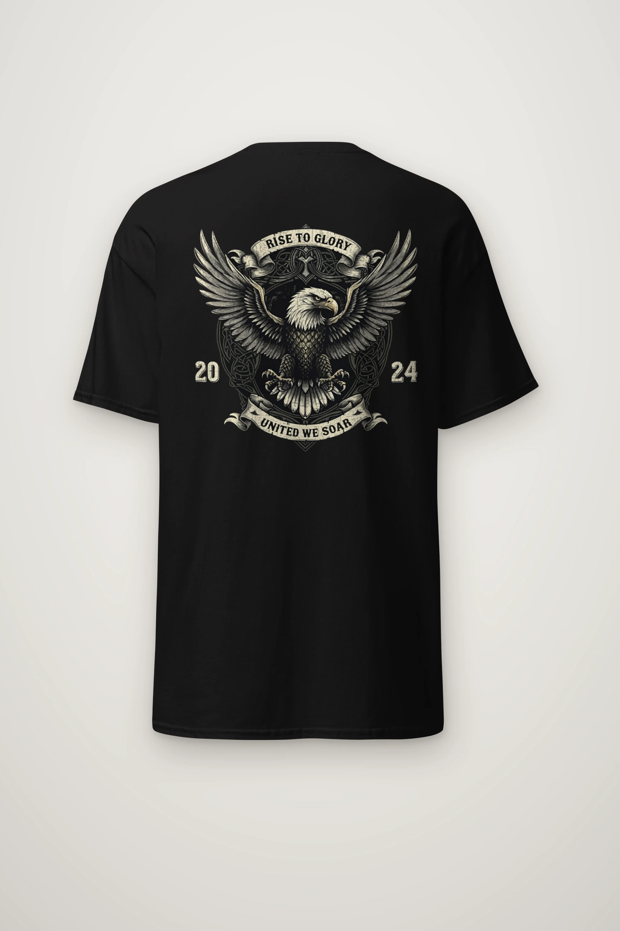 "United We Soar" Heavyweight Unisex Crewneck T-shirt
