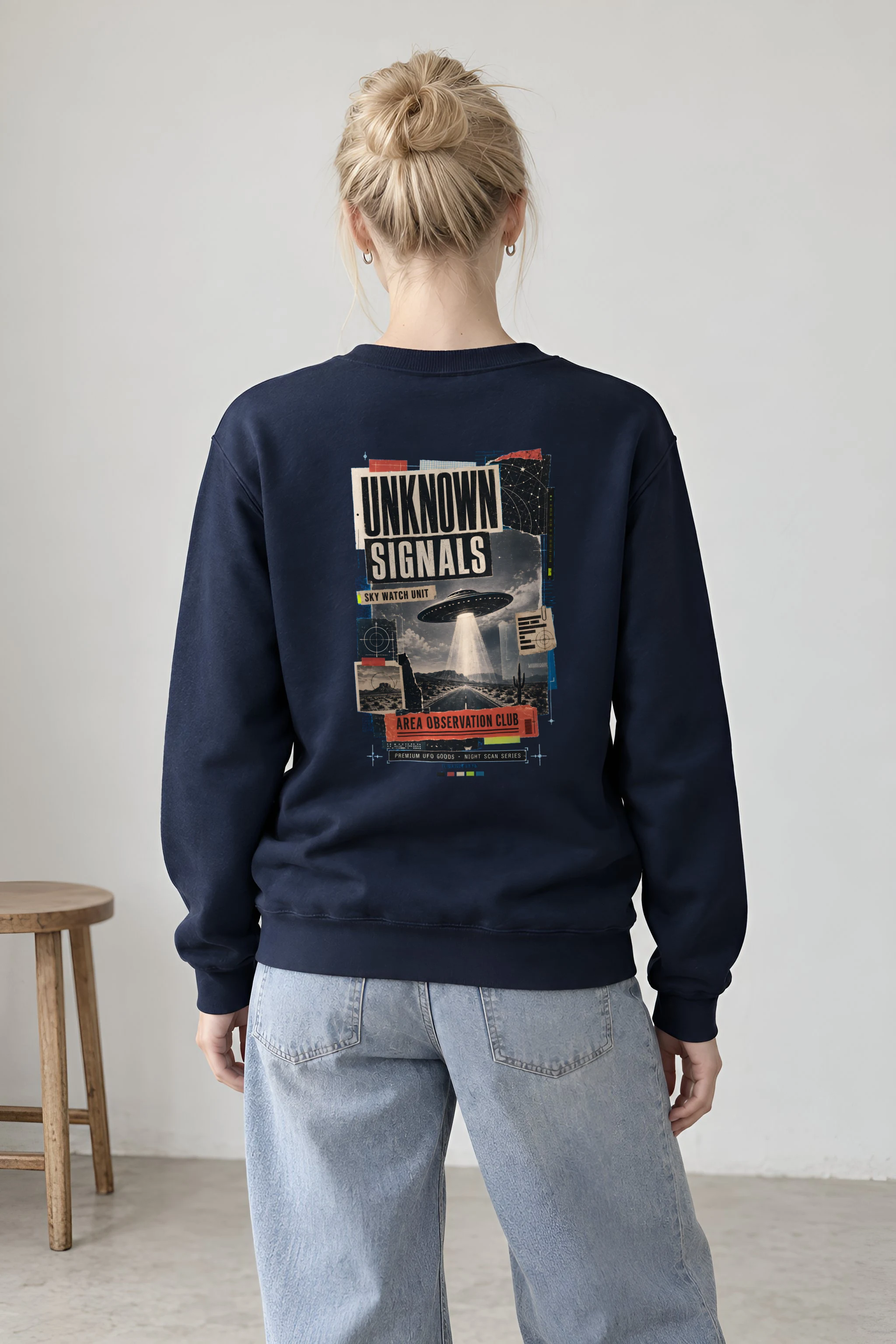 "Unknown Signals" 1 Crewneck Sweatshirt