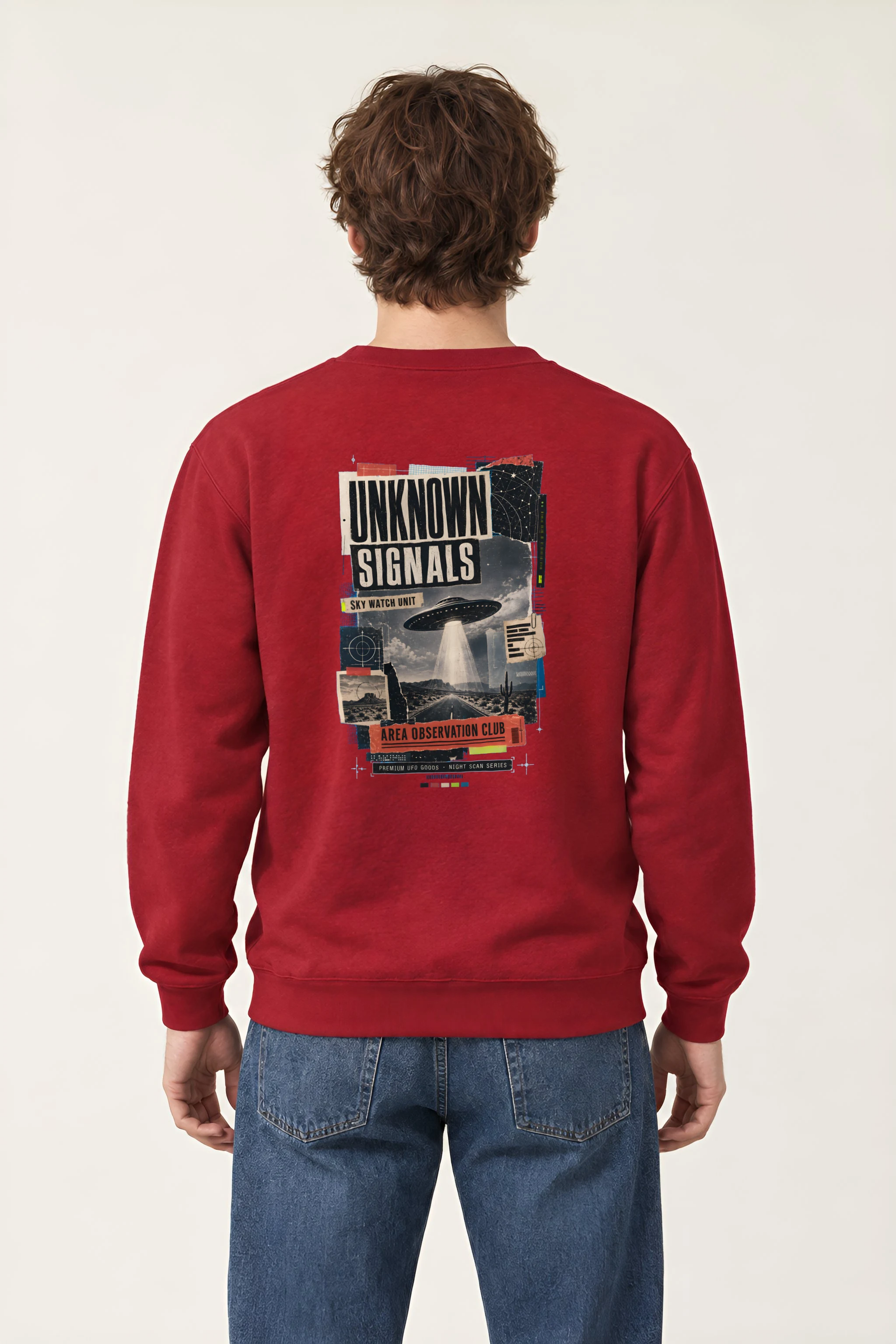 "Unknown Signals" 1 Crewneck Sweatshirt
