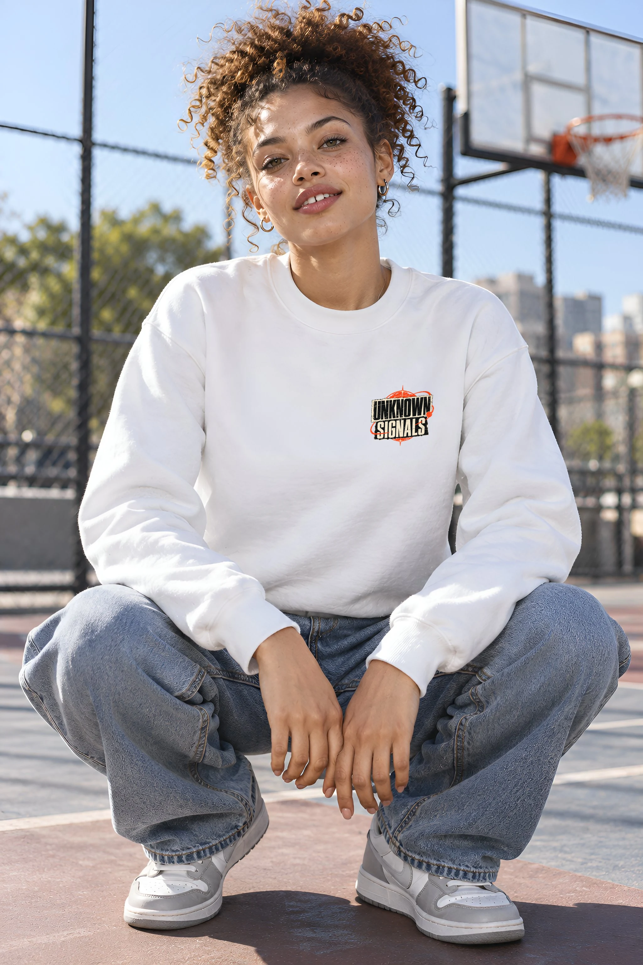 "Unknown Signals" 1 Crewneck Sweatshirt
