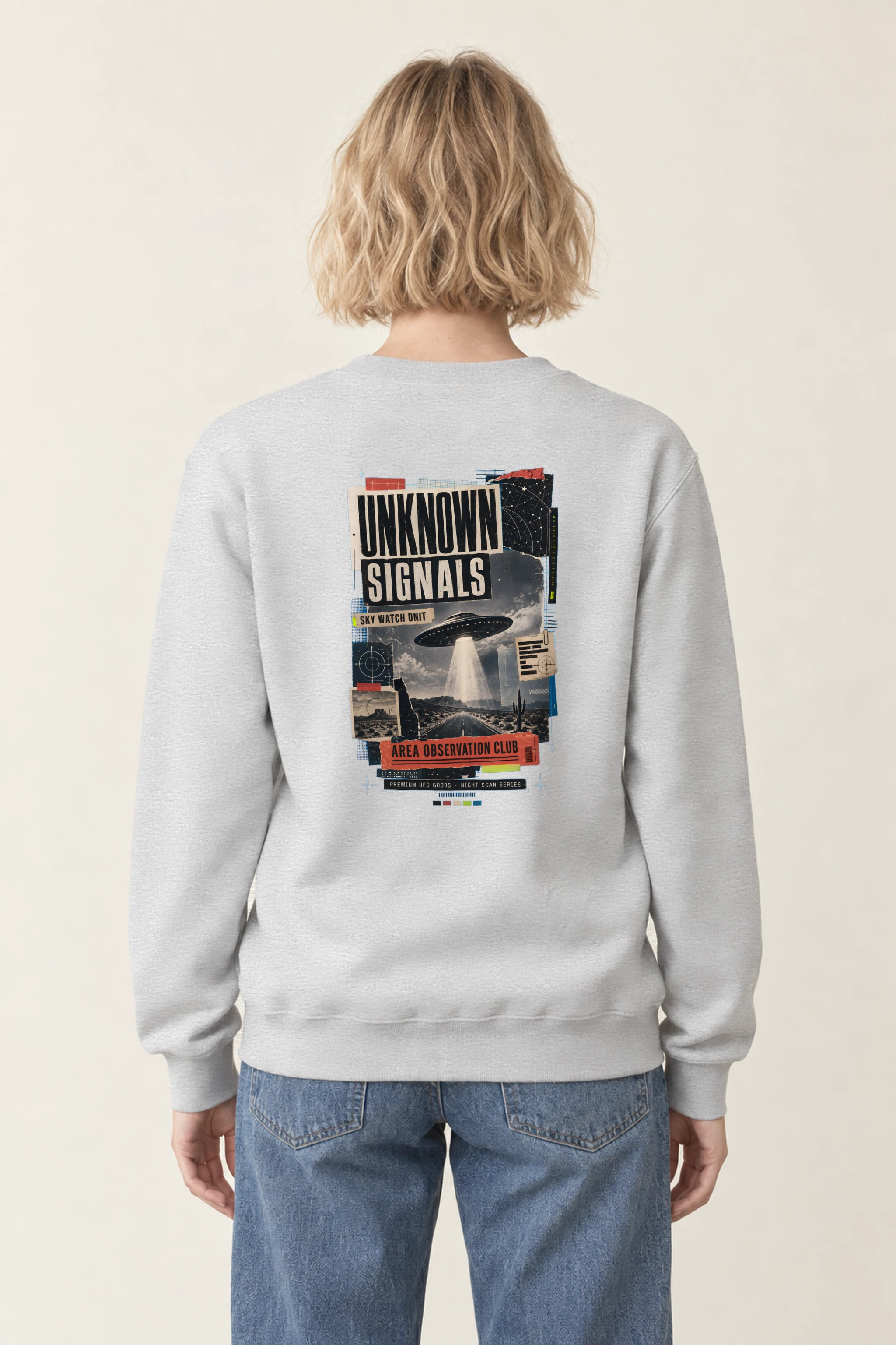 "Unknown Signals" 1 Crewneck Sweatshirt