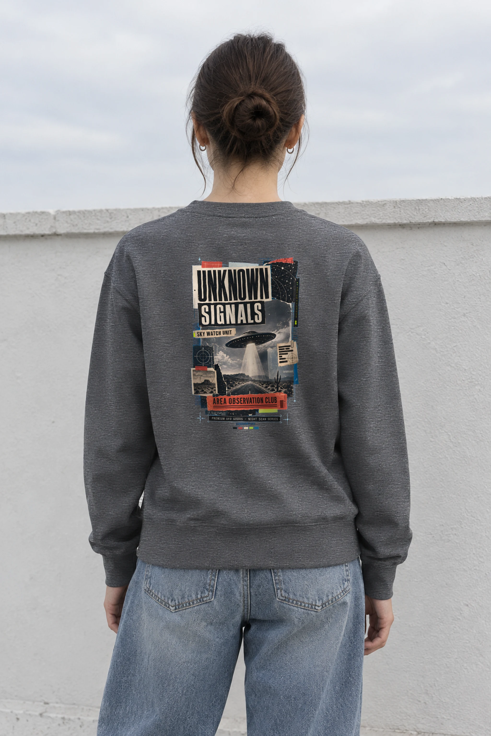 "Unknown Signals" 1 Crewneck Sweatshirt