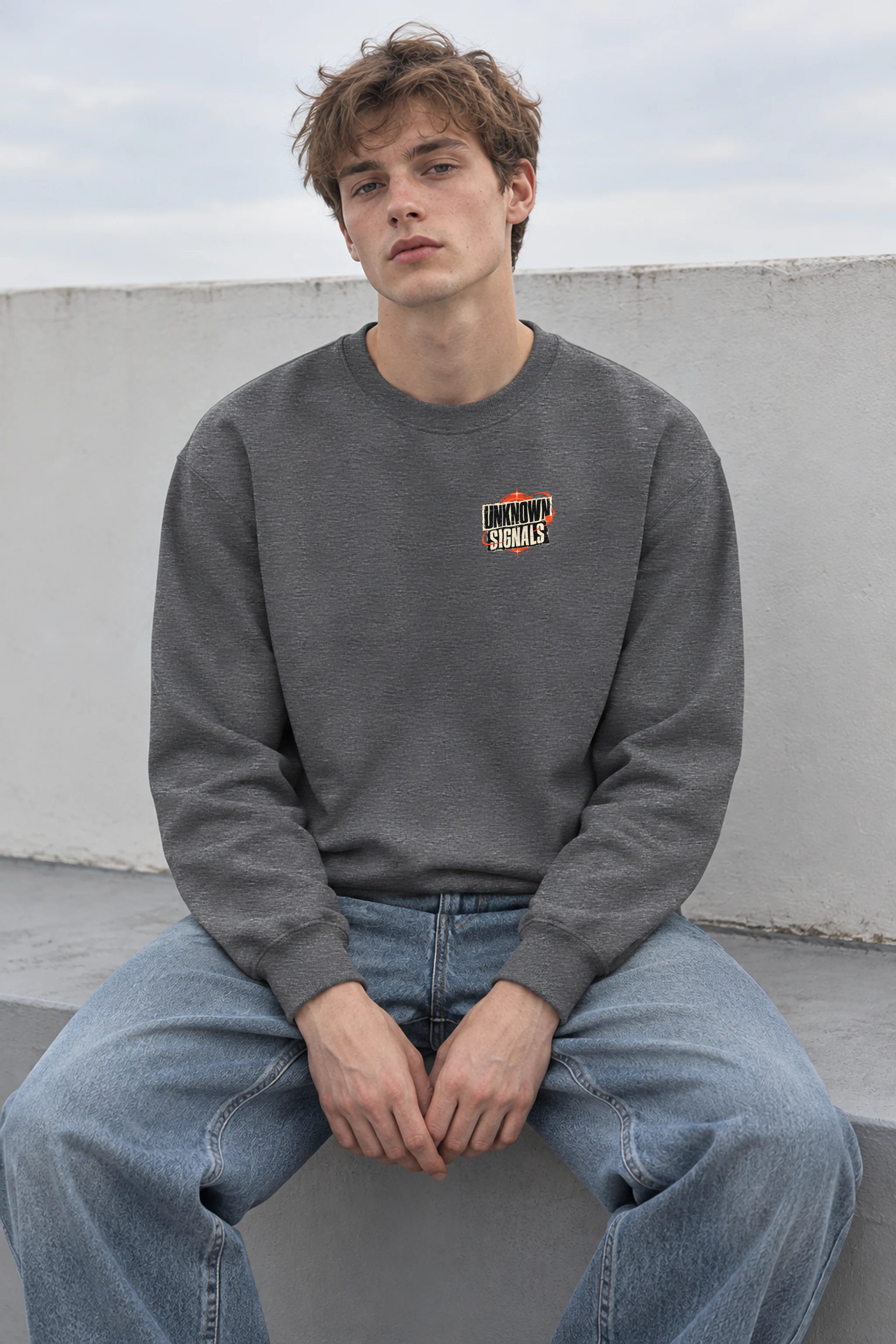 "Unknown Signals" 1 Crewneck Sweatshirt