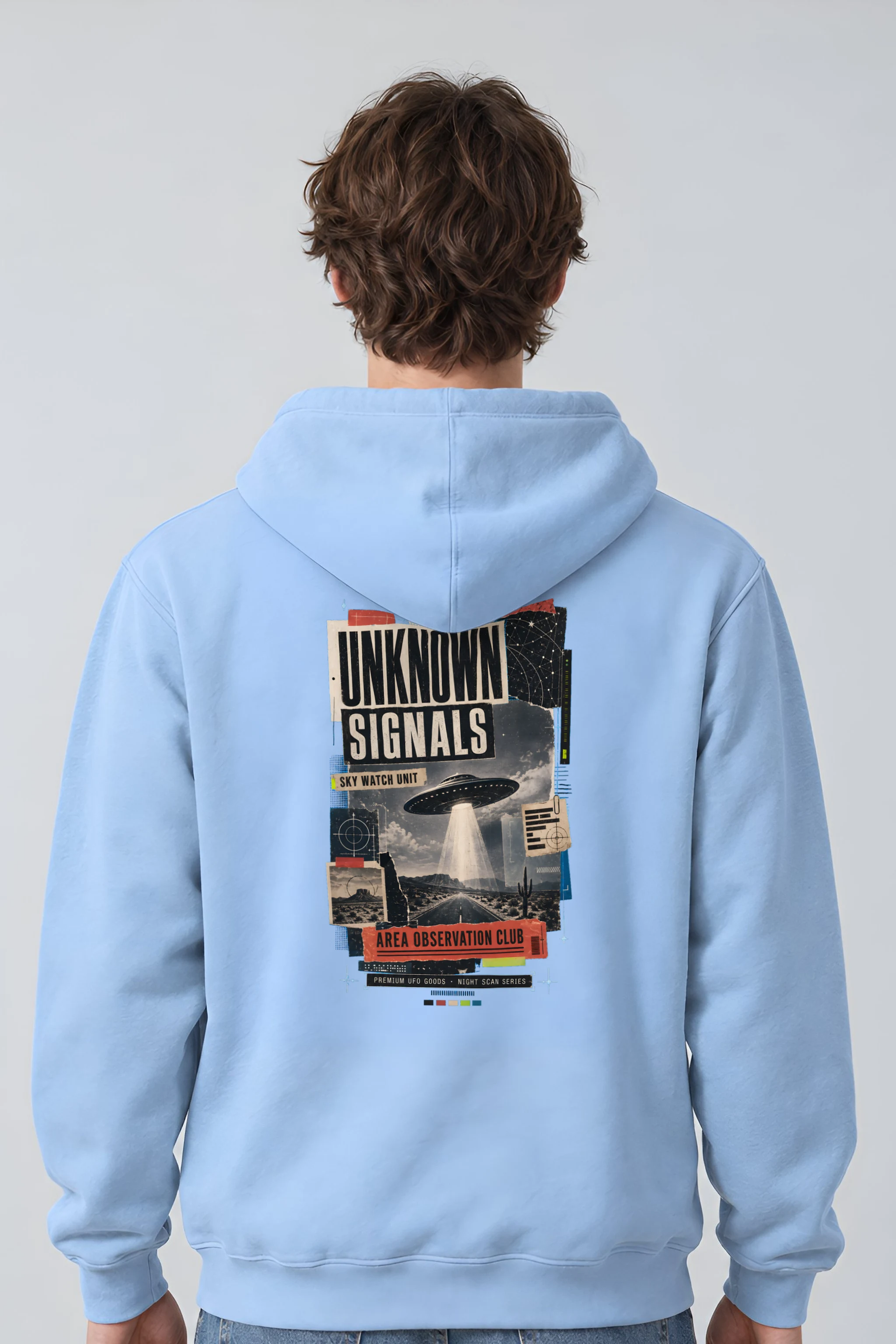 "Unknown Signals" 1 Pullover Hoodie