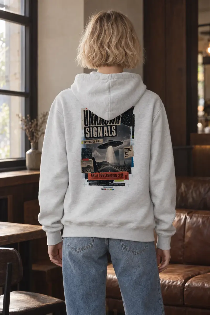 "Unknown Signals" Heavy Blend Unisex Pullover Hoodie
