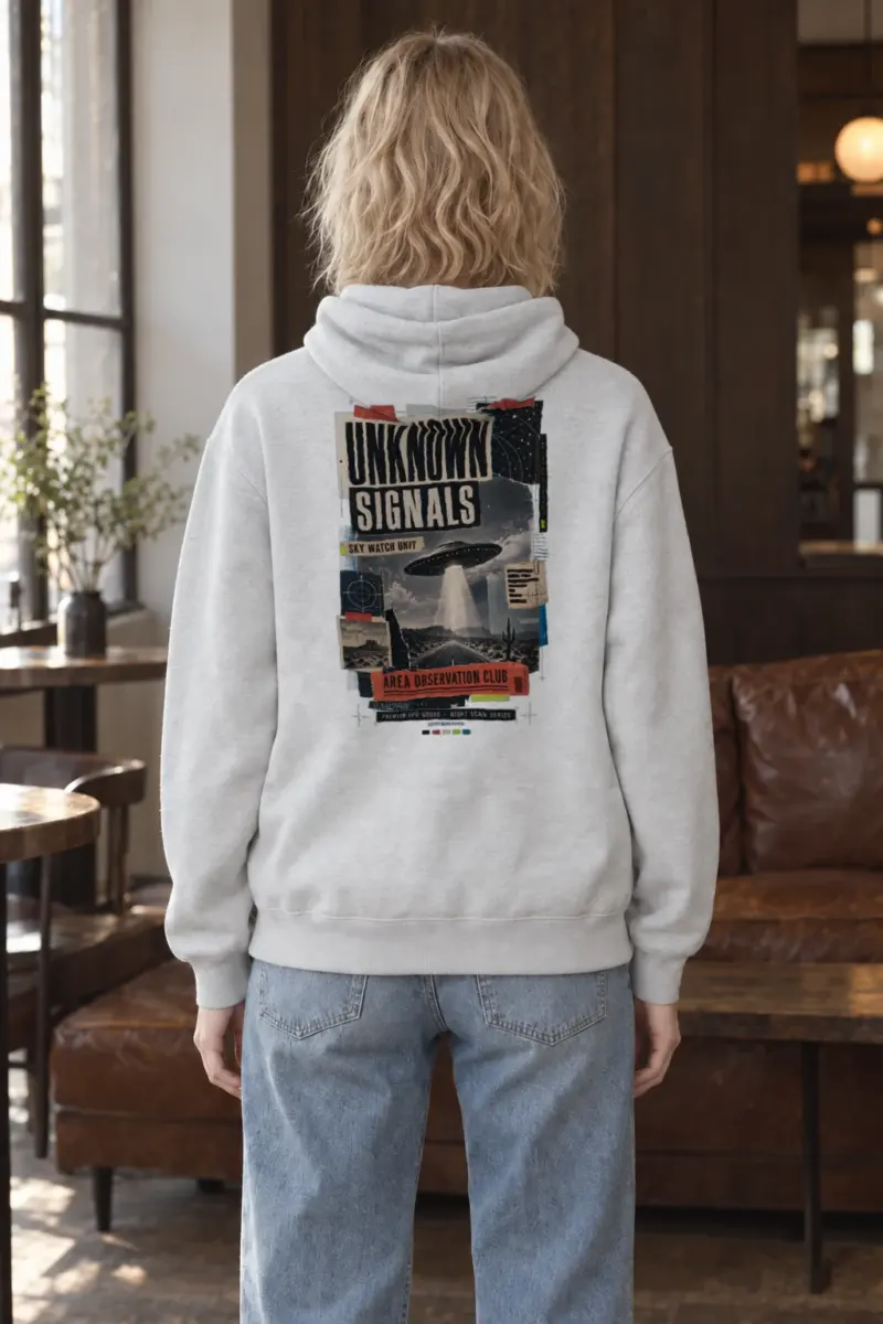 "Unknown Signals" Heavy Blend Unisex Pullover Hoodie