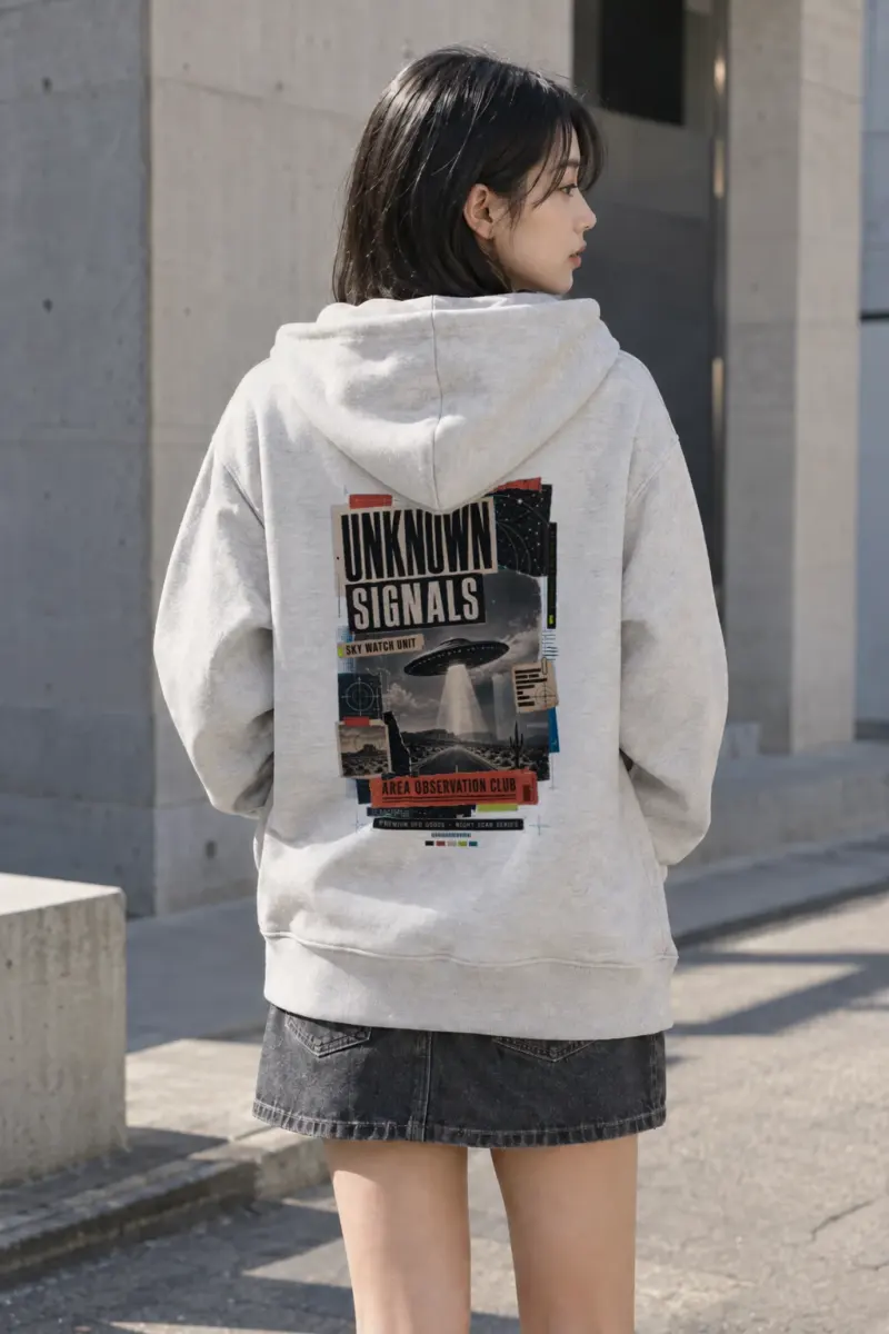 "Unknown Signals" Heavy Blend Unisex Pullover Hoodie | Gildan 18500