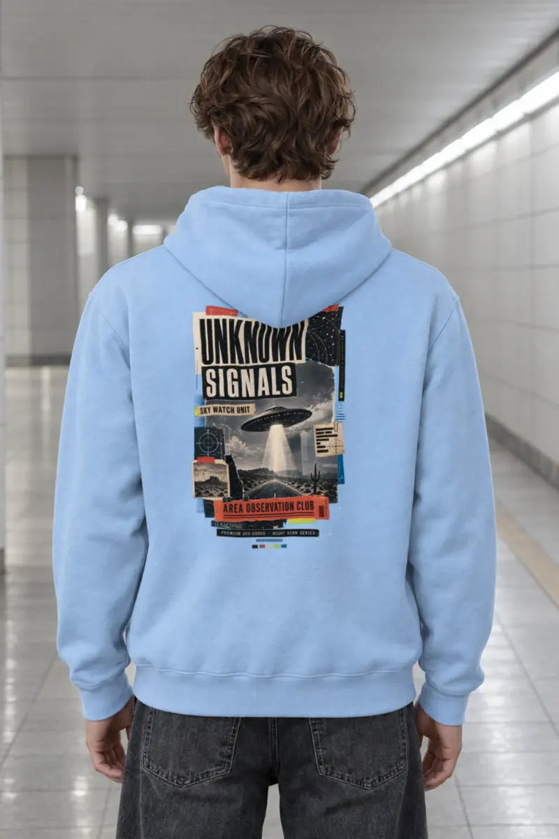 "Unknown Signals" Heavy Blend Unisex Pullover Hoodie