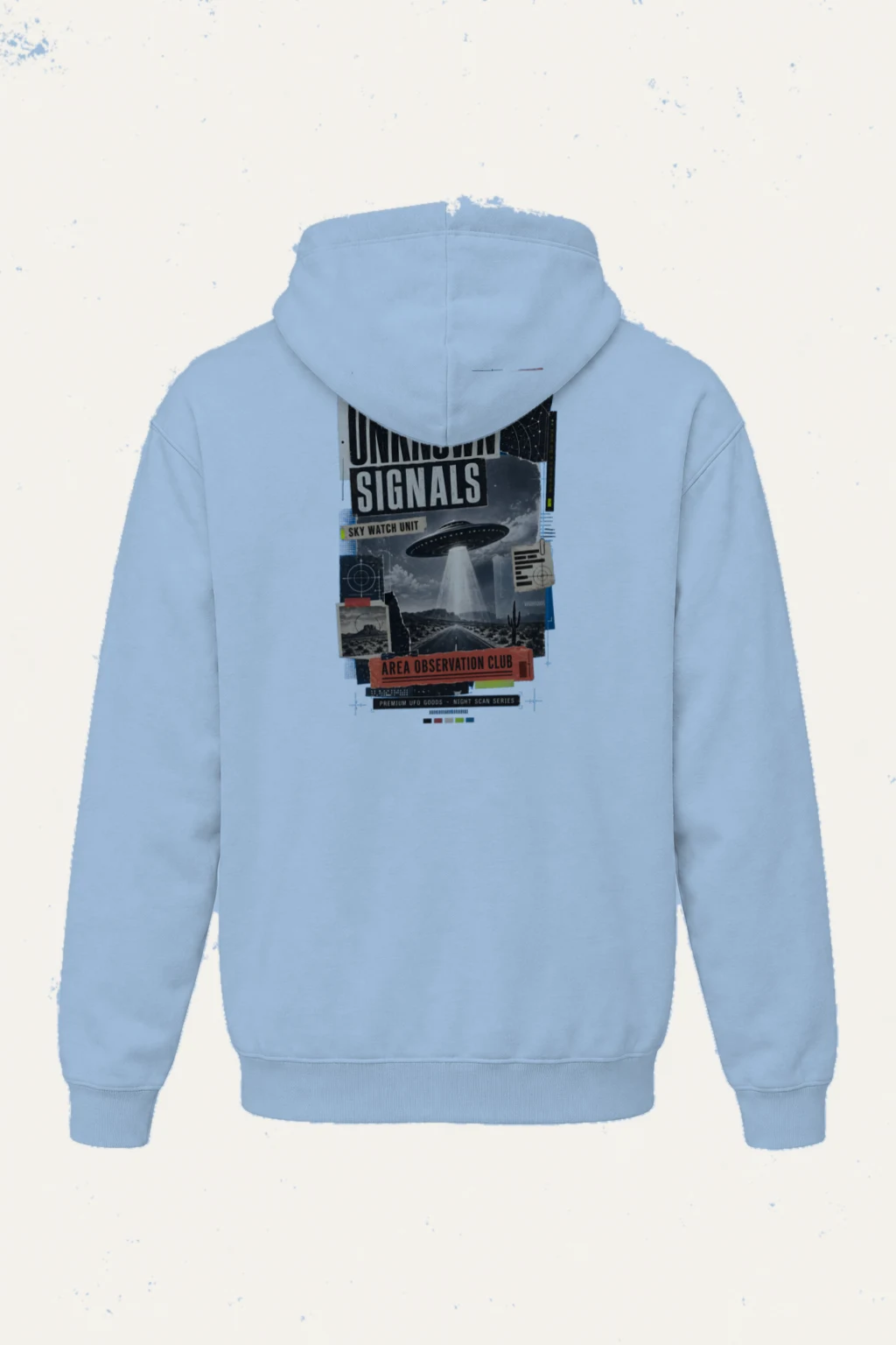 "Unknown Signals" Heavy Blend Unisex Pullover Hoodie | Gildan 18500