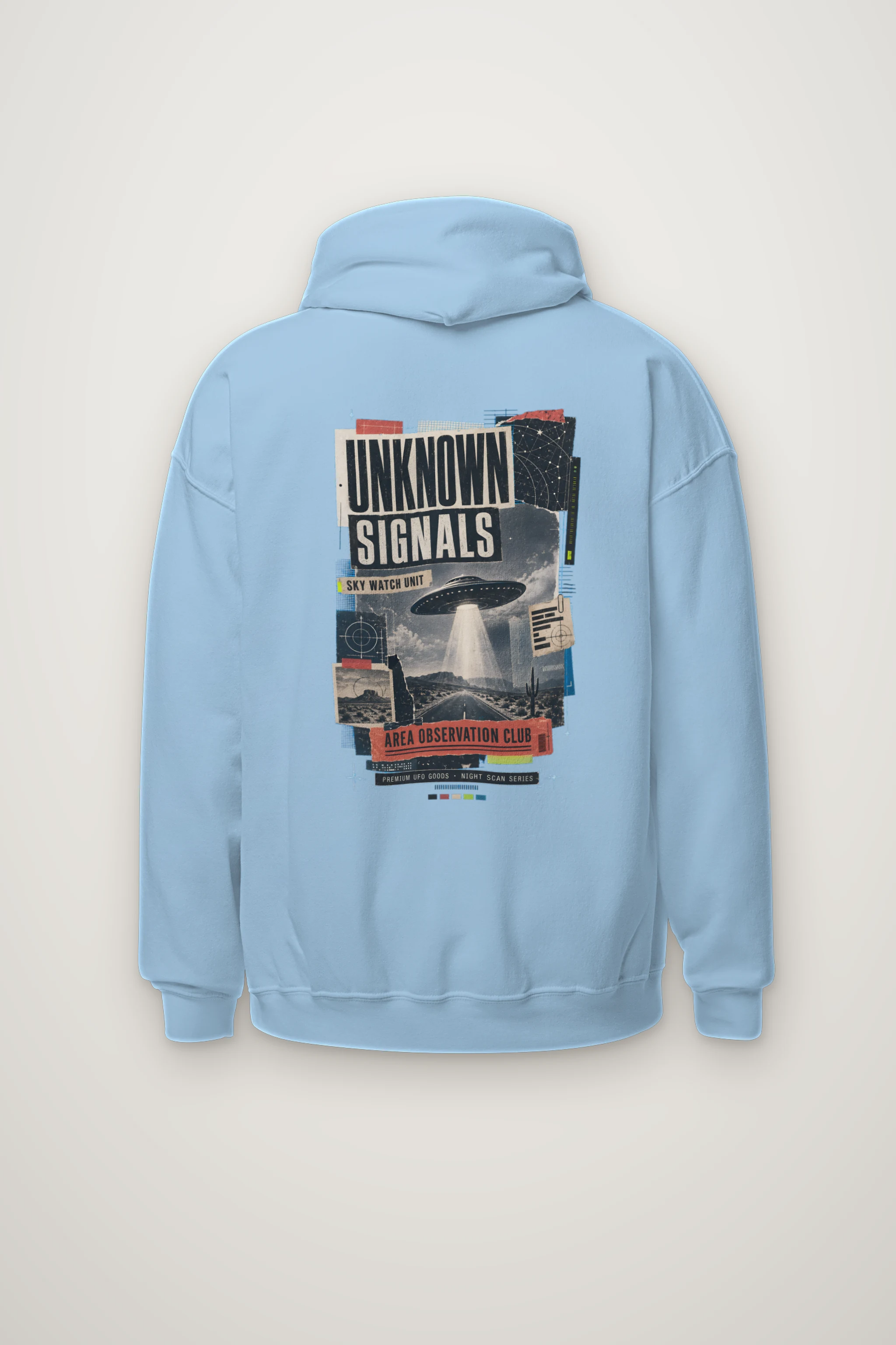 "Unknown Signals" Heavy Blend Unisex Pullover Hoodie