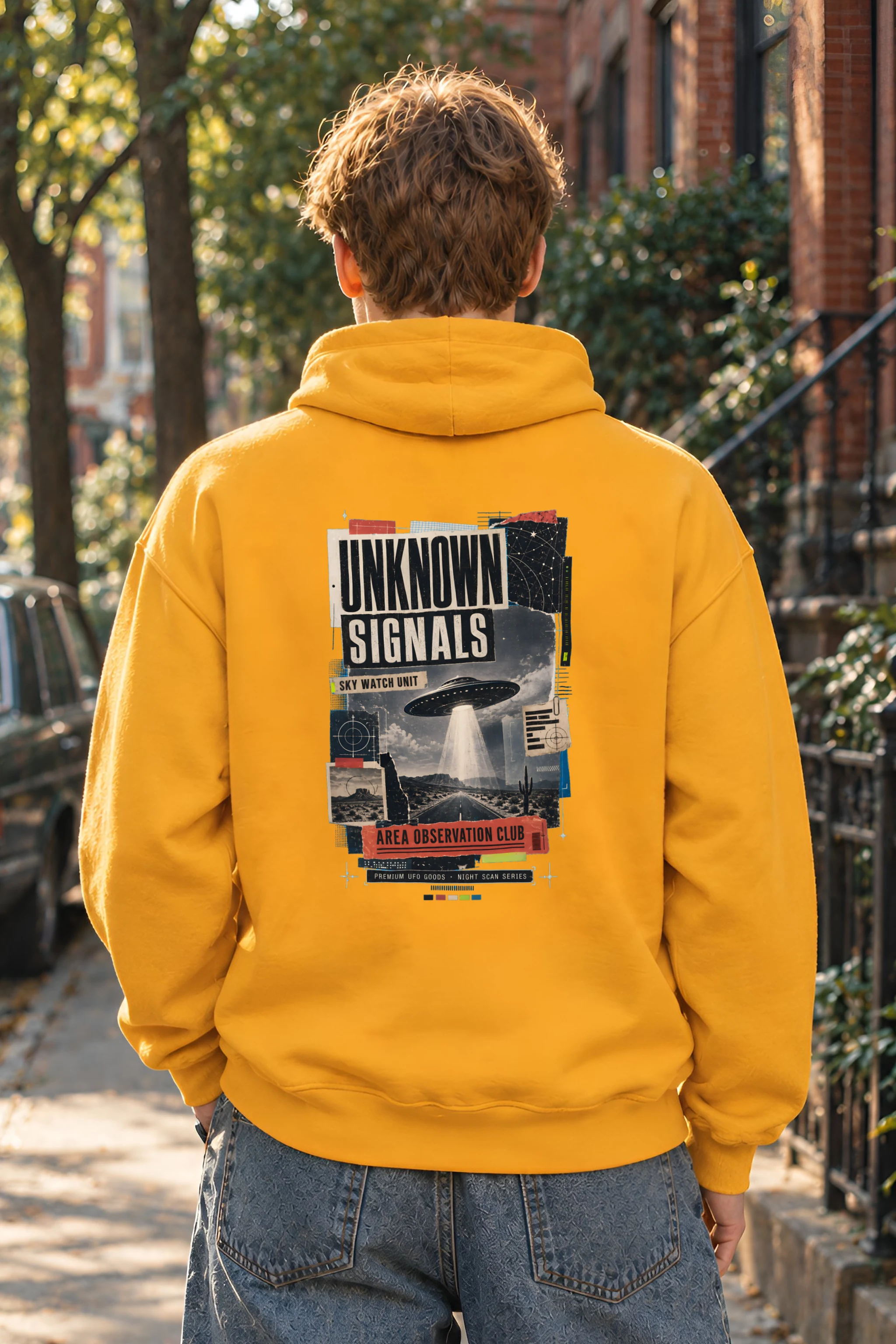 "Unknown Signals" 1 Pullover Hoodie