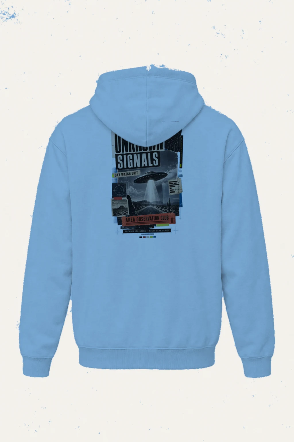 "Unknown Signals" Heavy Blend Unisex Pullover Hoodie | Gildan 18500